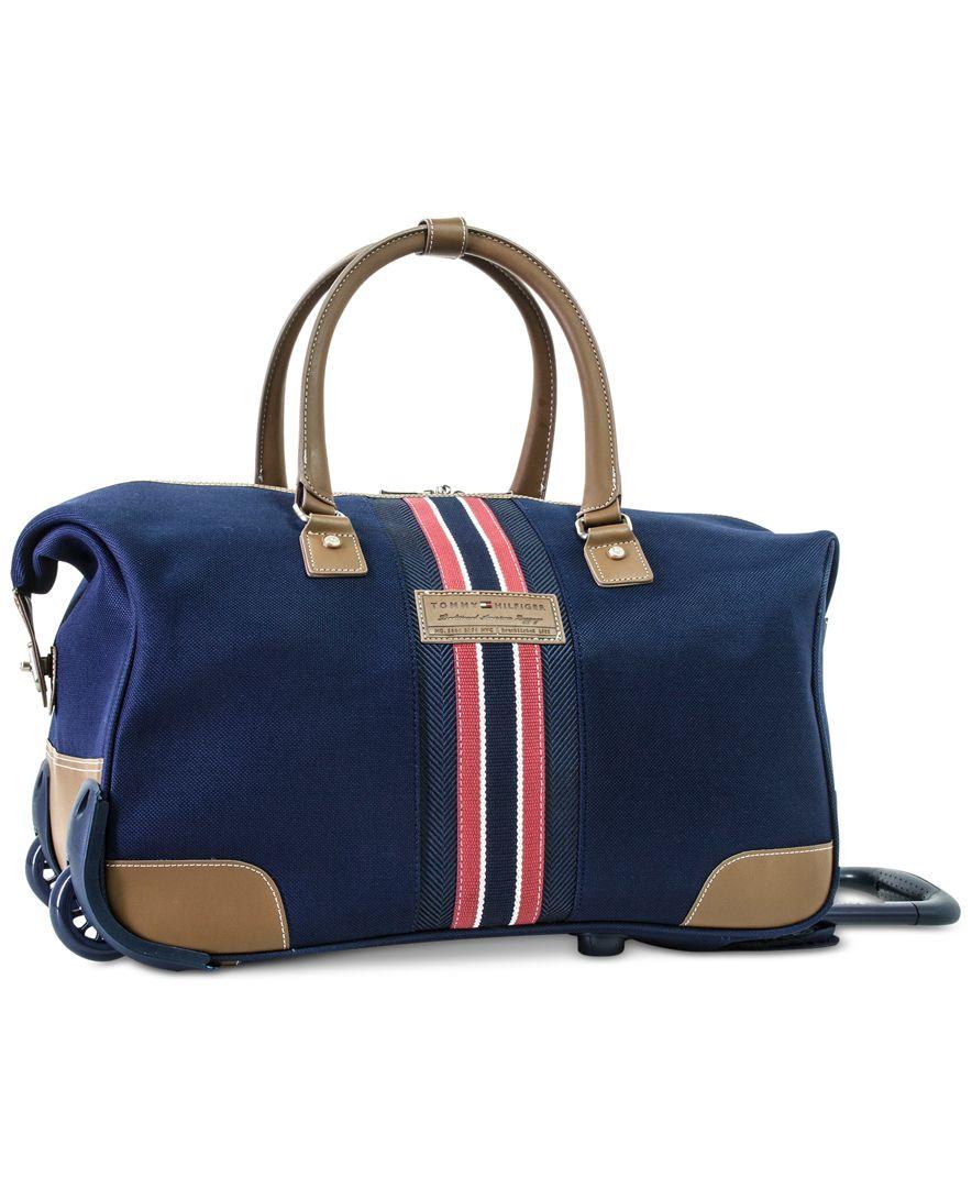 Tommy hilfiger Freeport Rolling City Bag, Only At Macy's