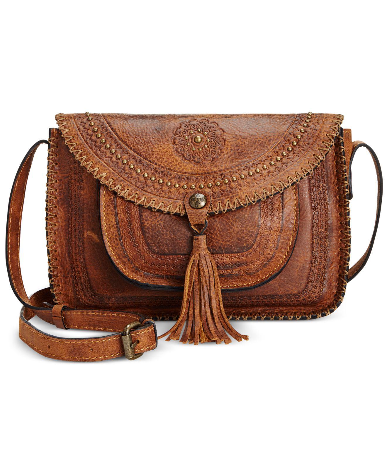 patricia nash leather crossbody bag