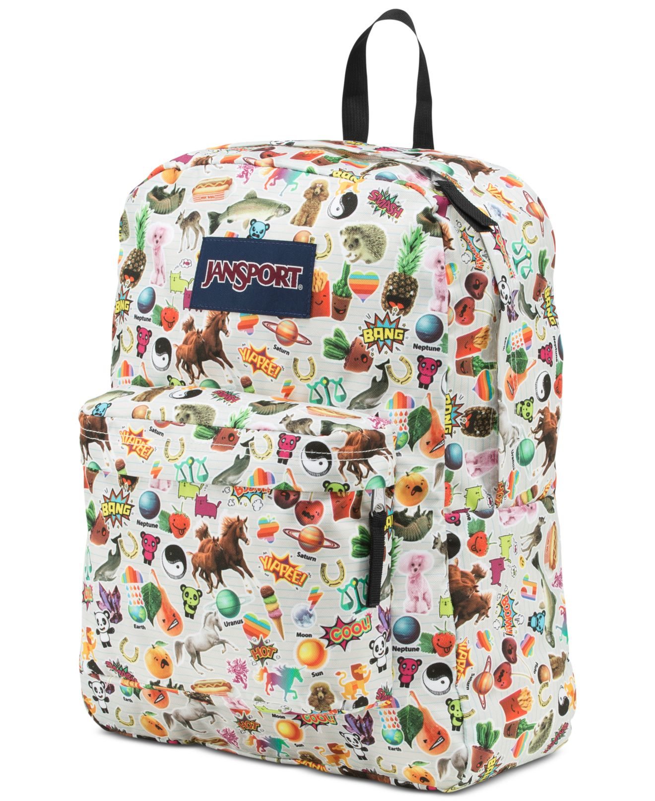 Jansport Superbreak Backpack In Multi Stickers Lyst