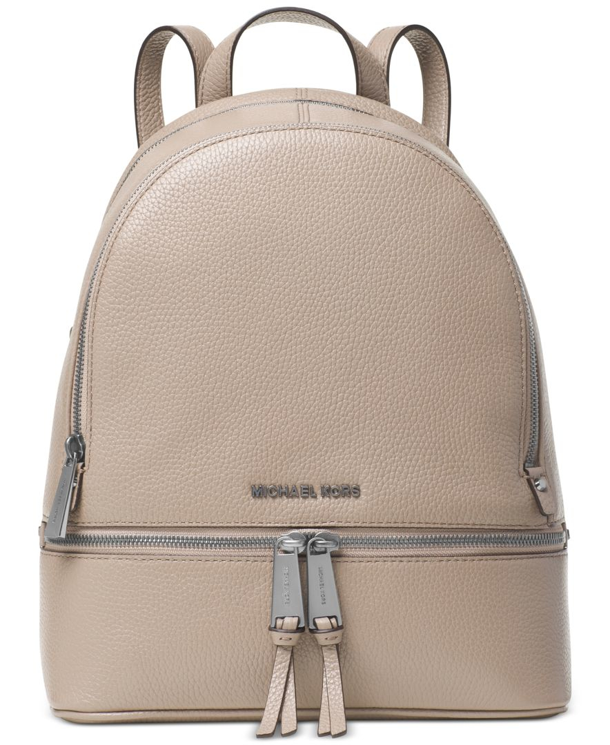 Lyst - Michael Kors Michael Rhea Zip Medium Backpack