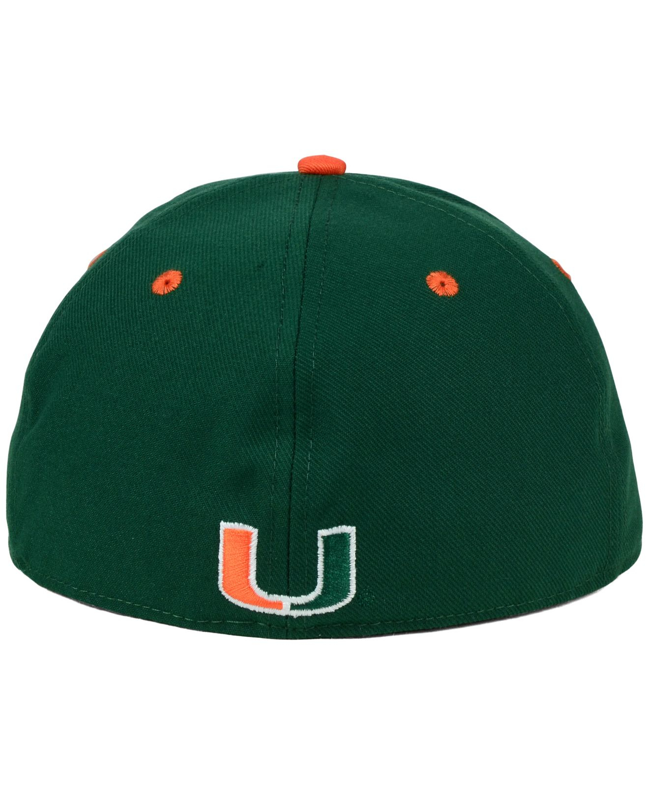 Lyst - Adidas Originals Miami Hurricanes On Field Baseball Cap in Green ...