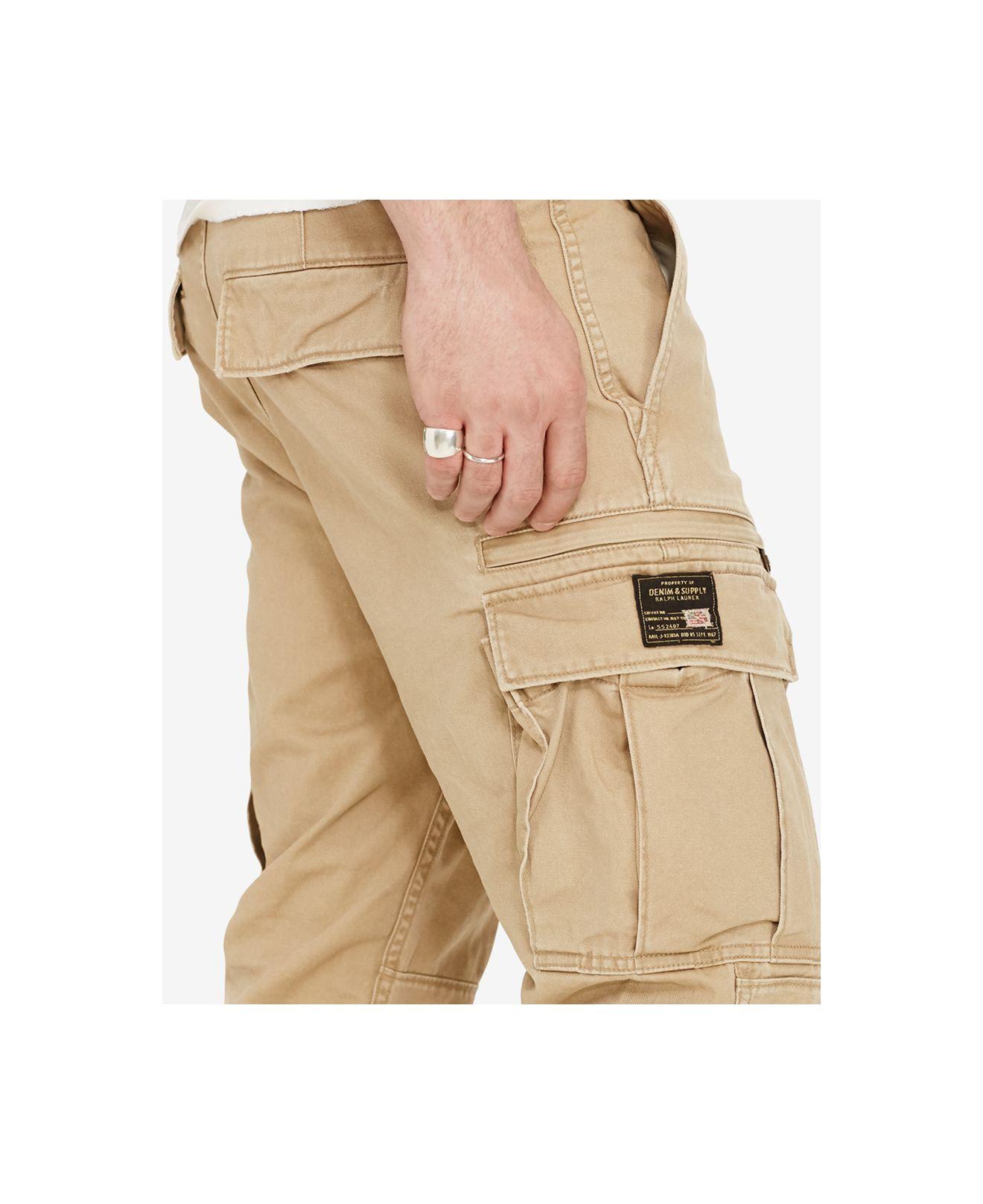 ralph lauren cargo pants mens