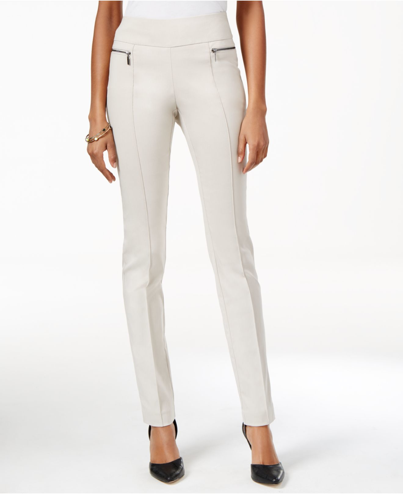 Lyst - Style & co. Skinny Pull-on Pants