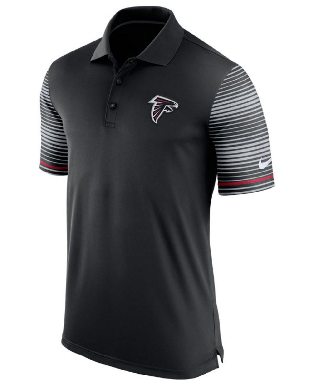 Nike Men's Atlanta Falcons Early Season Polo Shirt in Black for Men - Lyst