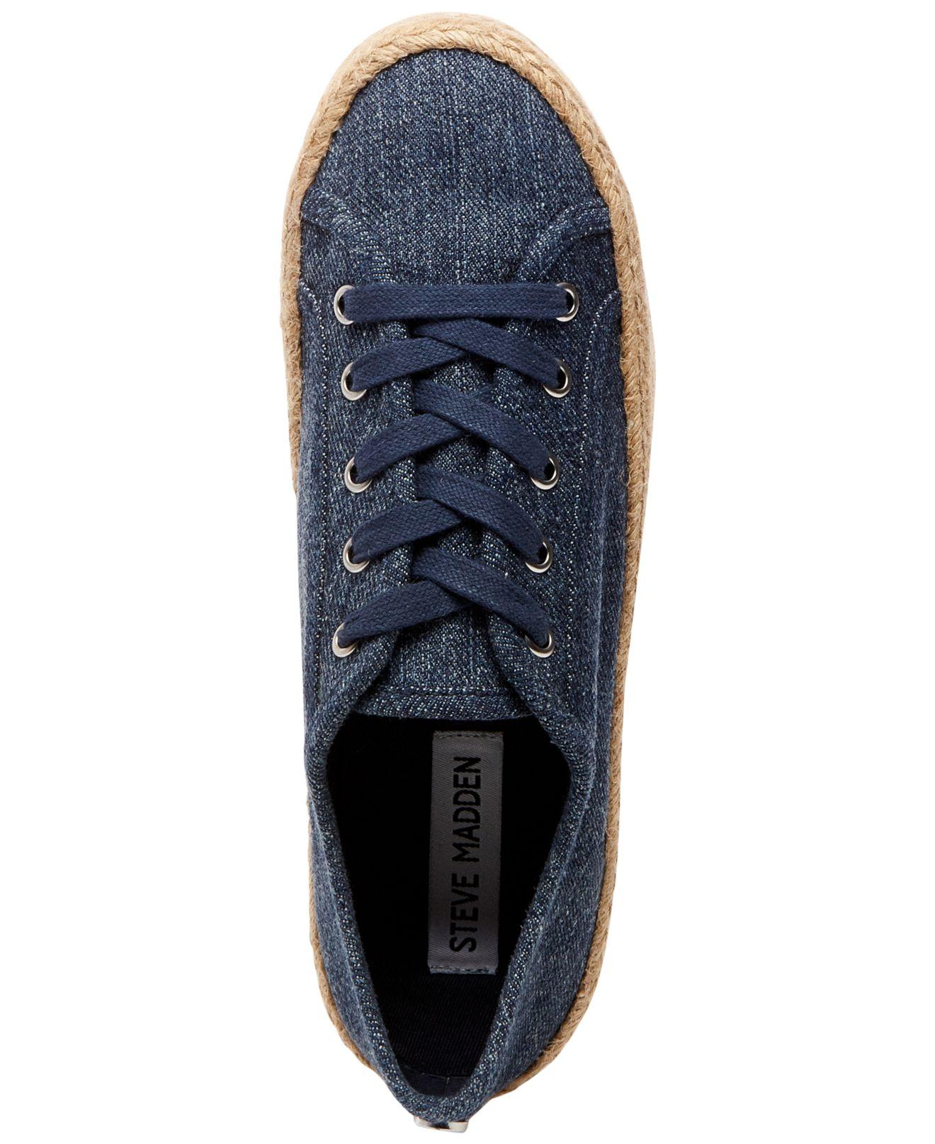 jute platform sneakers