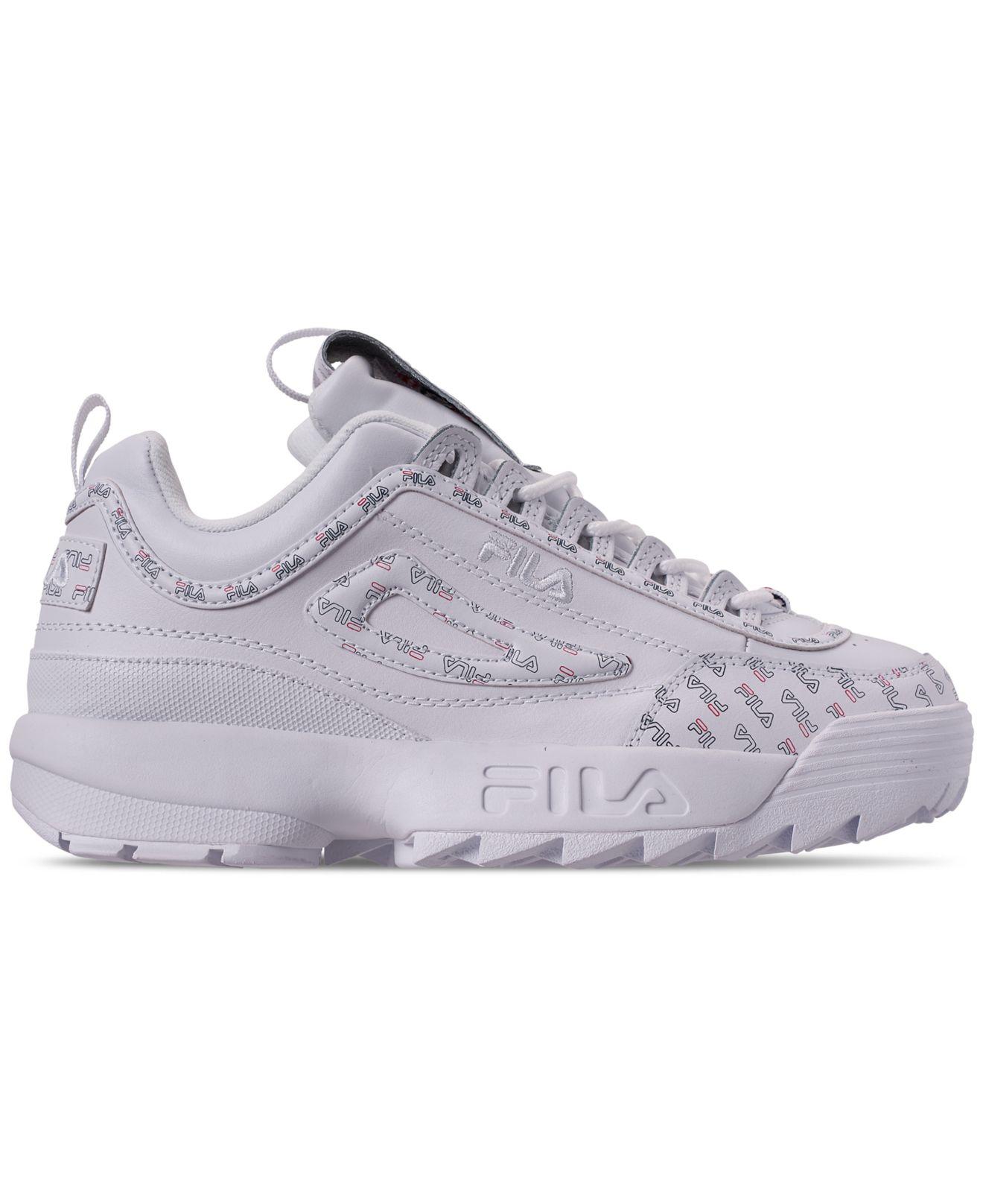 fila disruptor ii women's blue