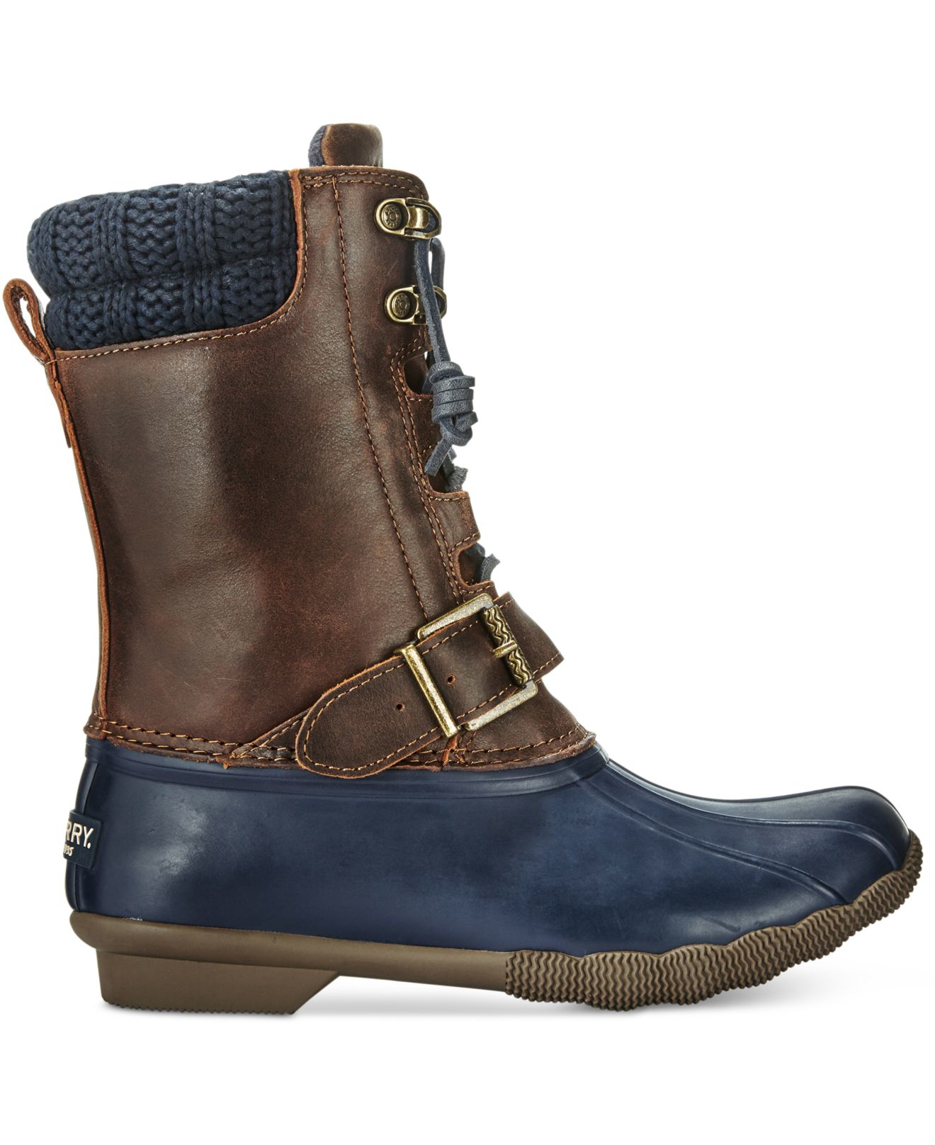 sperry top sider saltwater duck boots