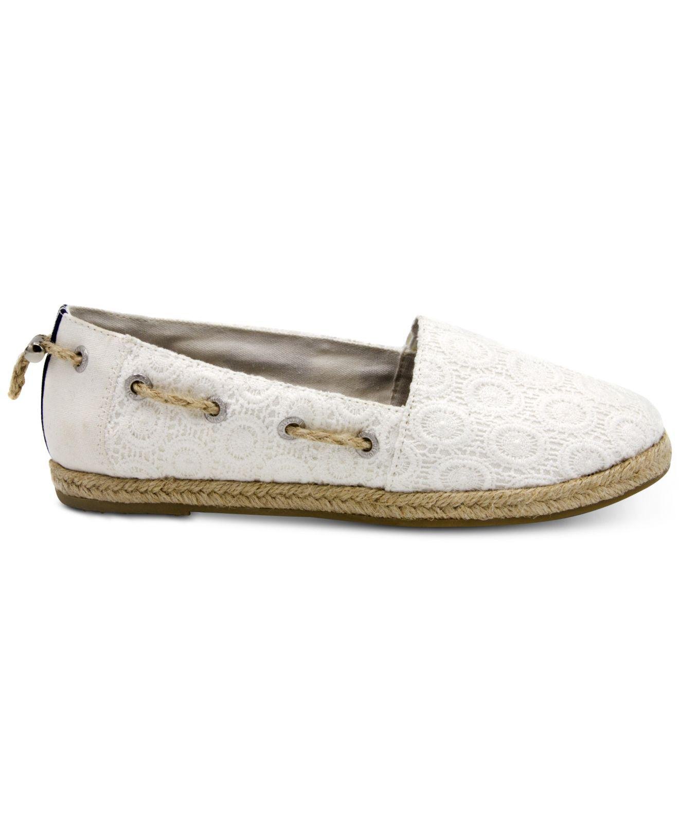 nautica rudder espadrille flats