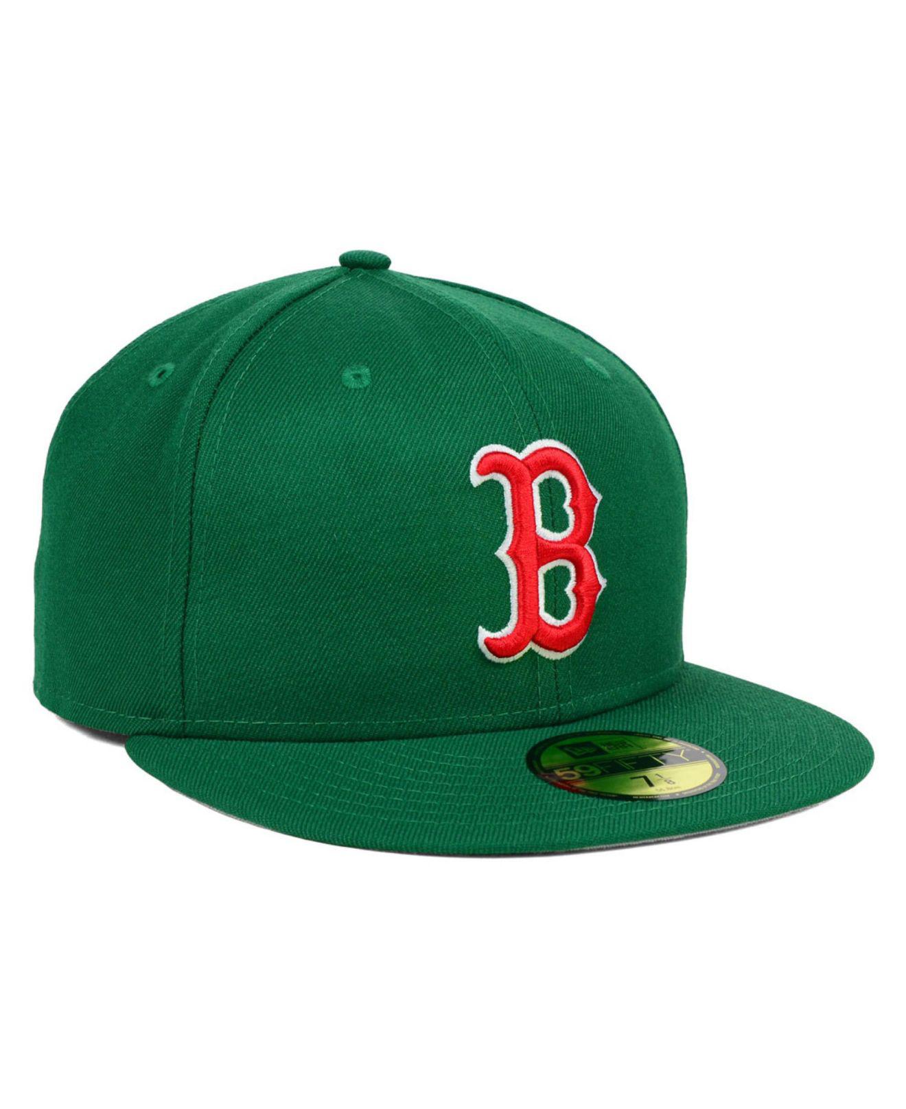 red sox st paddys day hat
