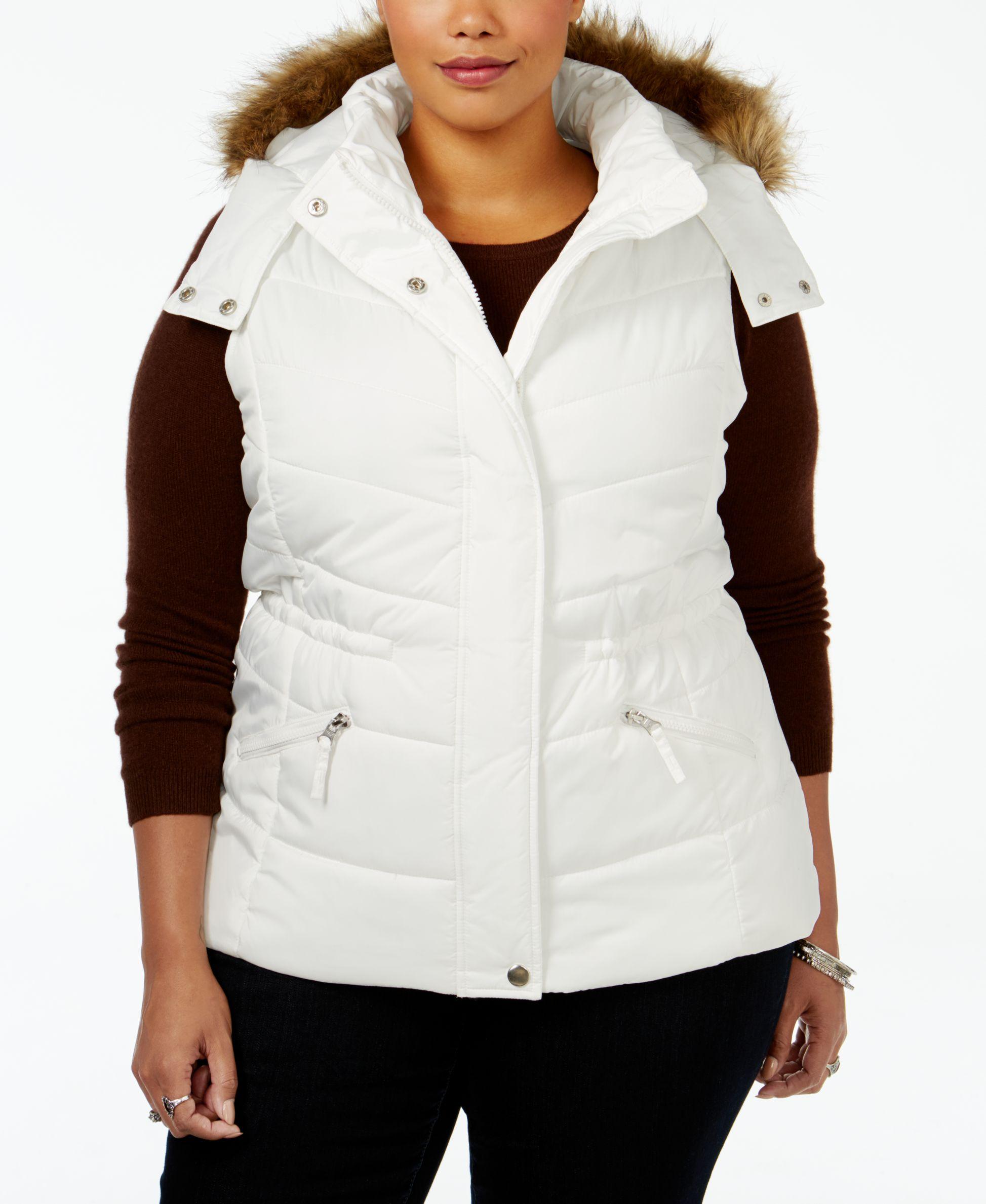 Lyst American Rag Trendy Plus Size Puffer Vest Only At Macy S Gallery
