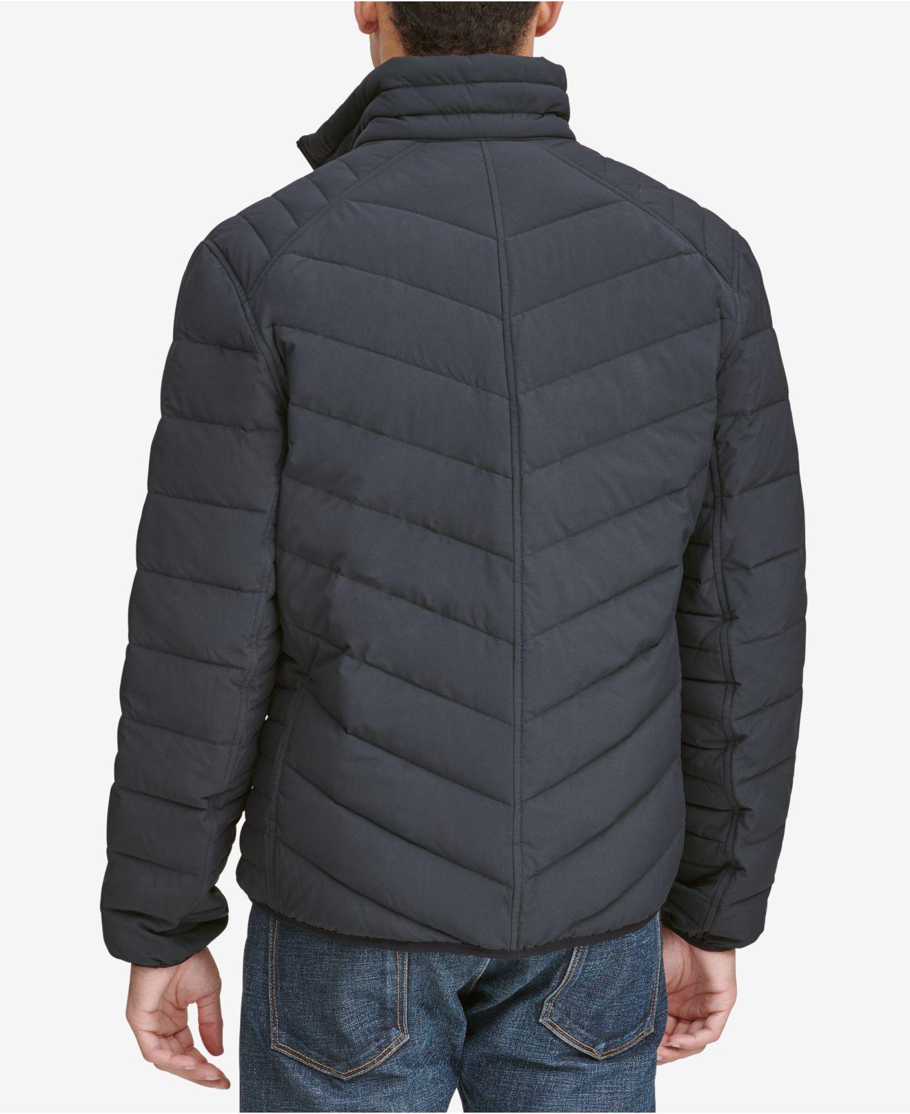 Lyst - Marc New York Bergen Packable Stretch Jacket in ...