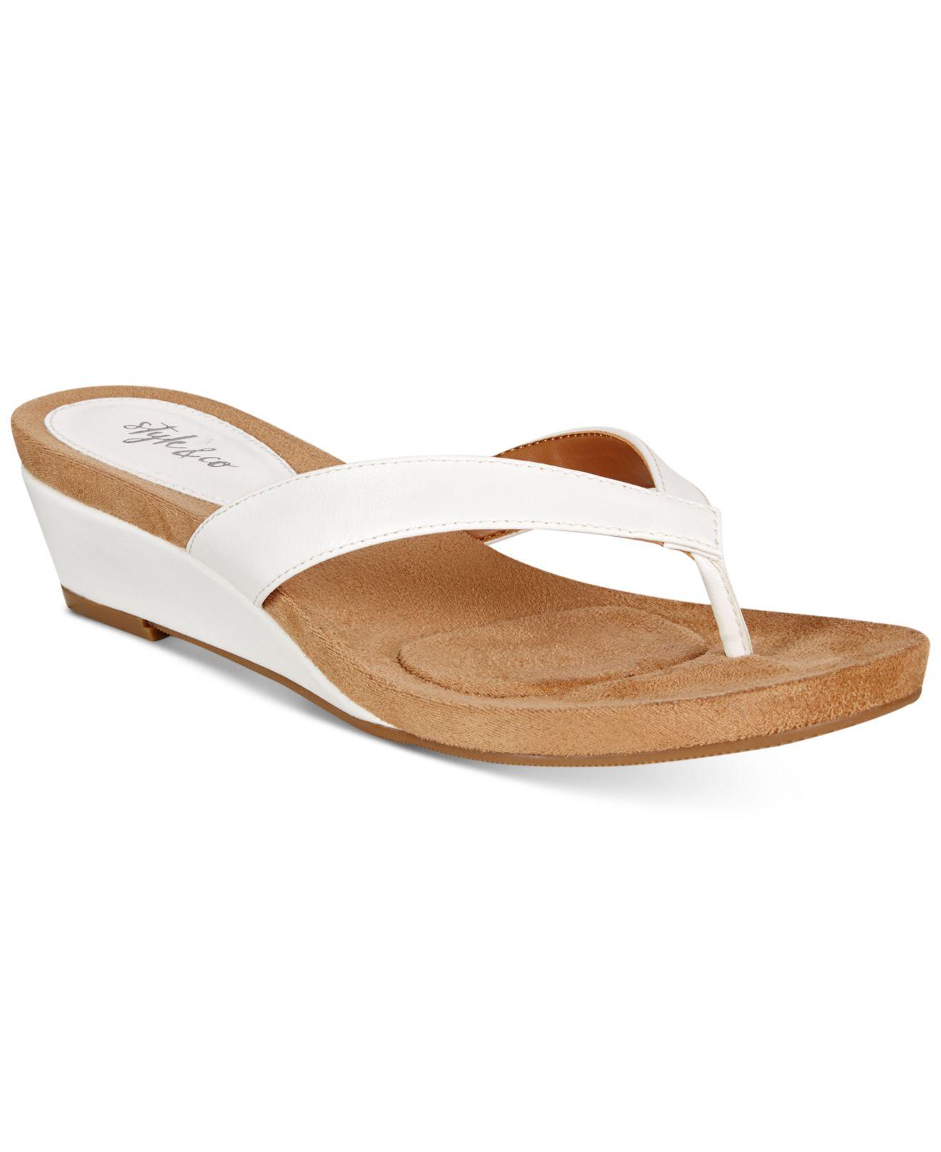 white thong sandals women's shoes