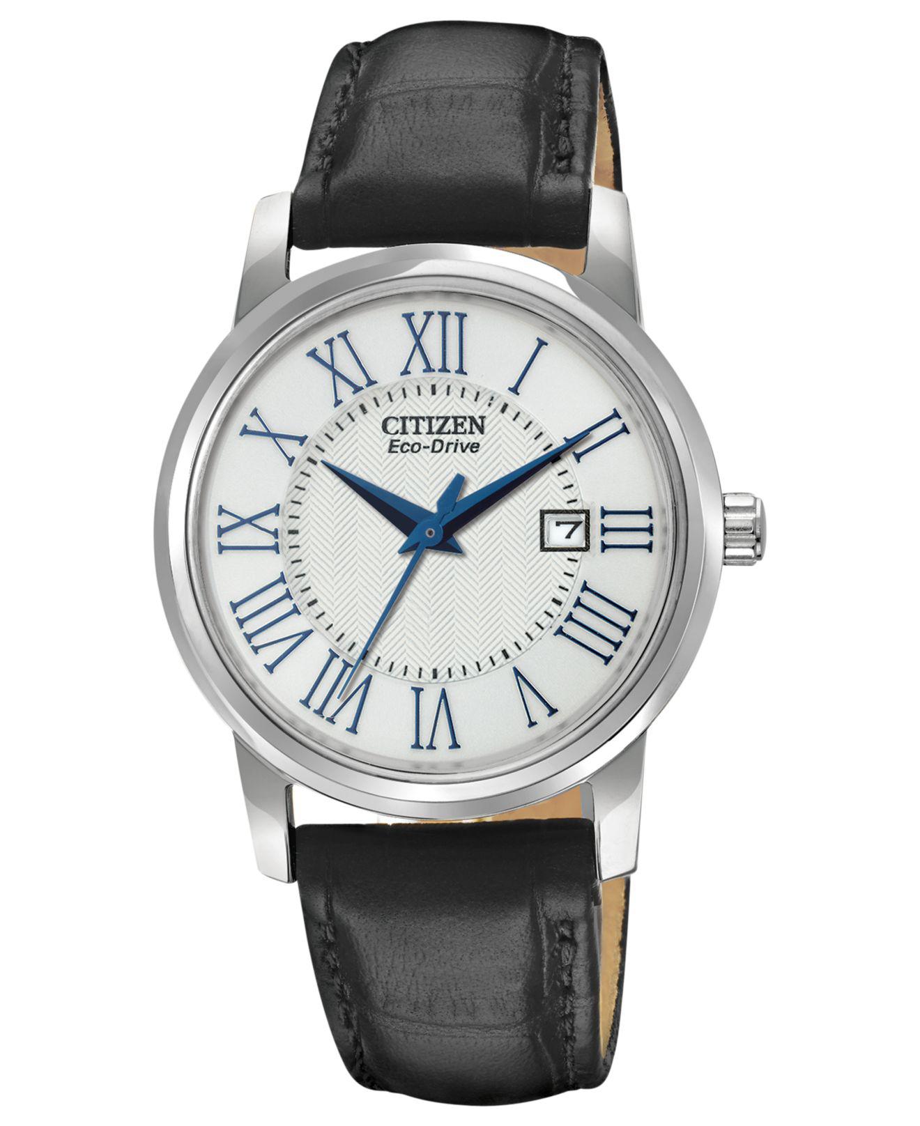 citizen women's watch leather band