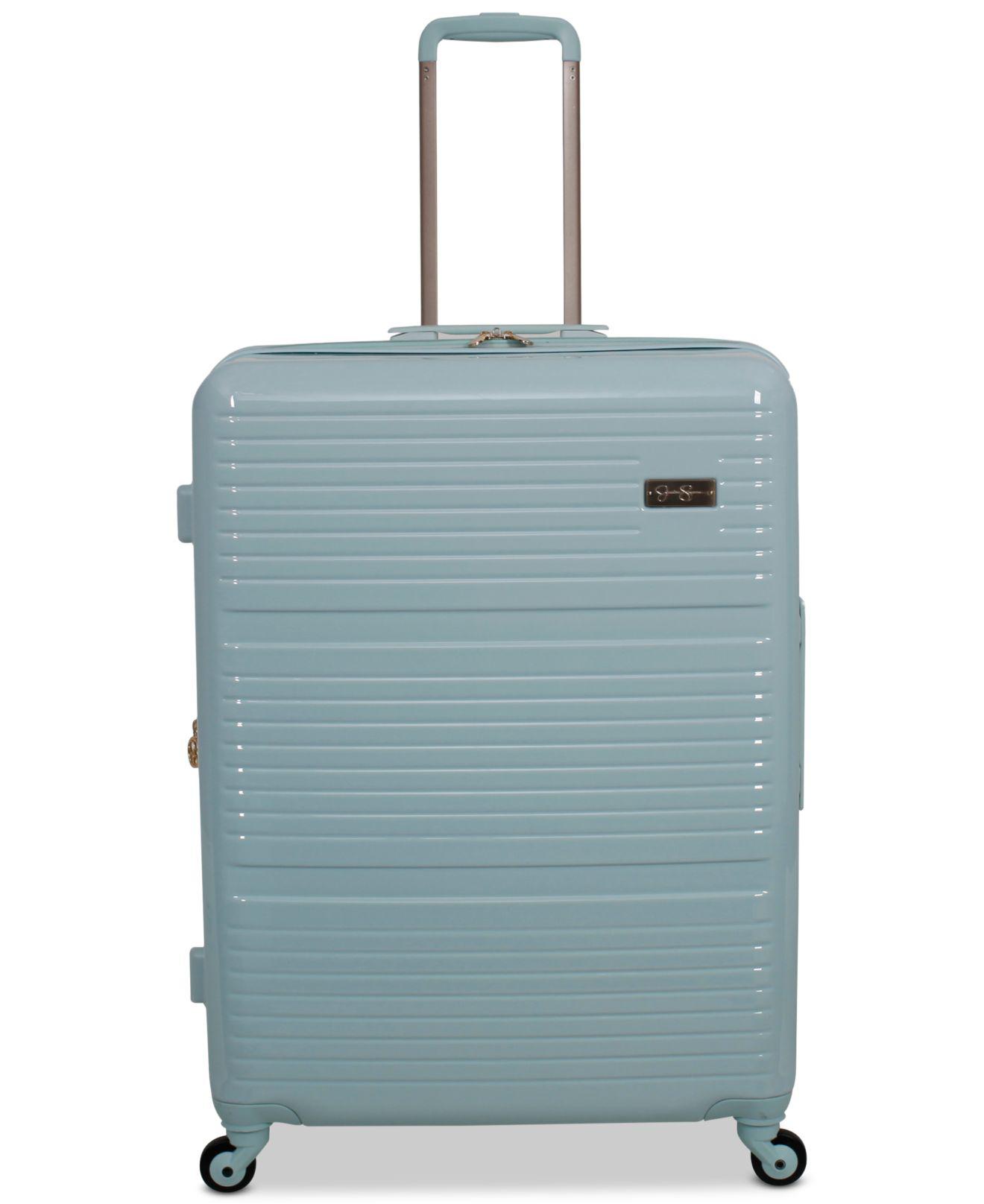 Lyst Jessica Simpson Timeless 28" Hardside Spinner Suitcase in Blue