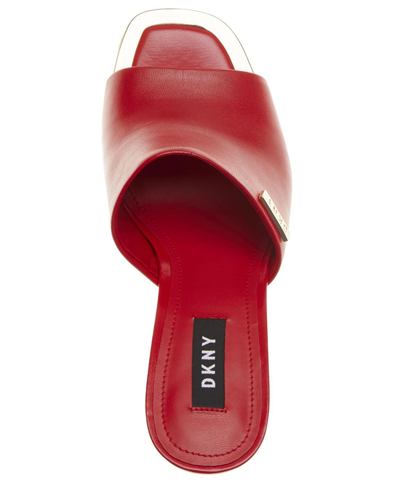 DKNY Bronx Dress Sandals, Created For Macy's in Red Lyst
