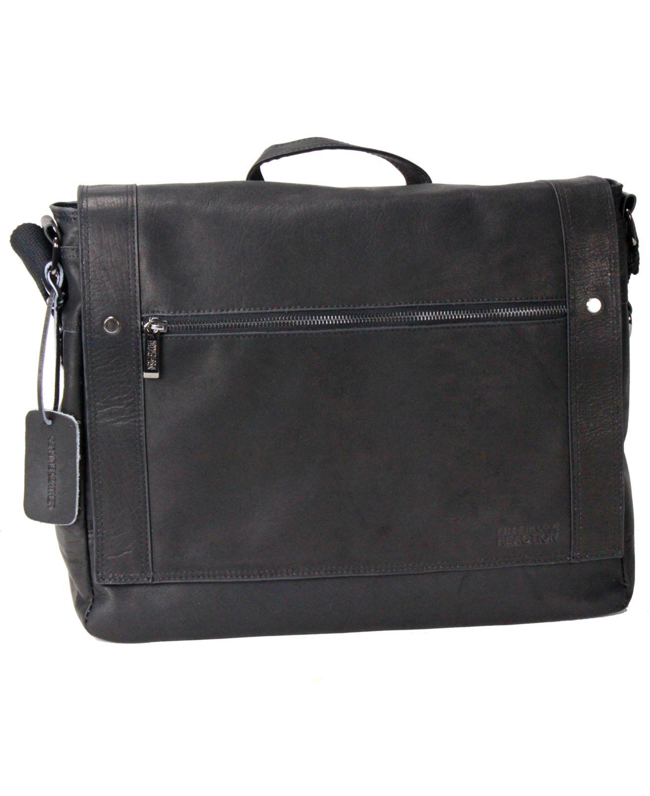 cole reaction Bag, Leather Messenger in Black for Men Lyst