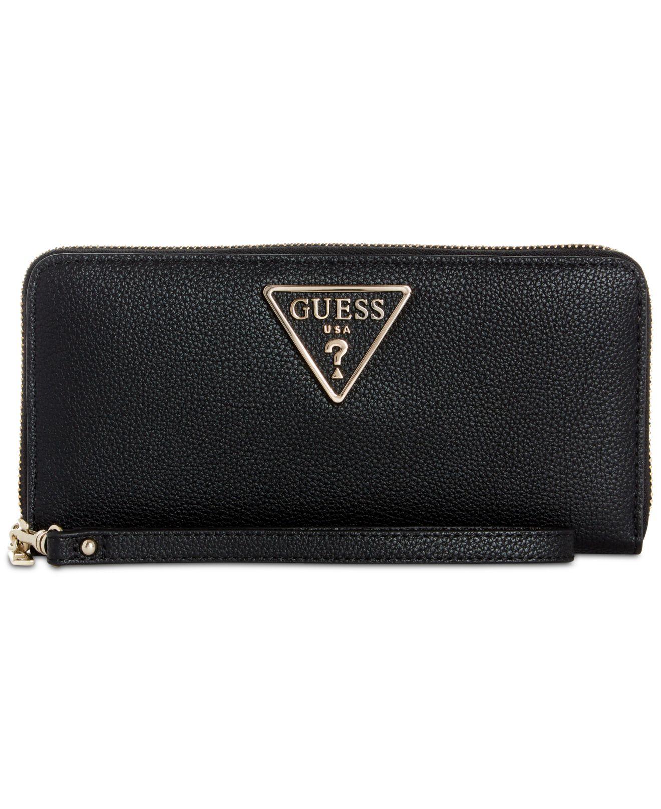 Guess G Legend Boxed Zip-around Wallet in Black - Lyst