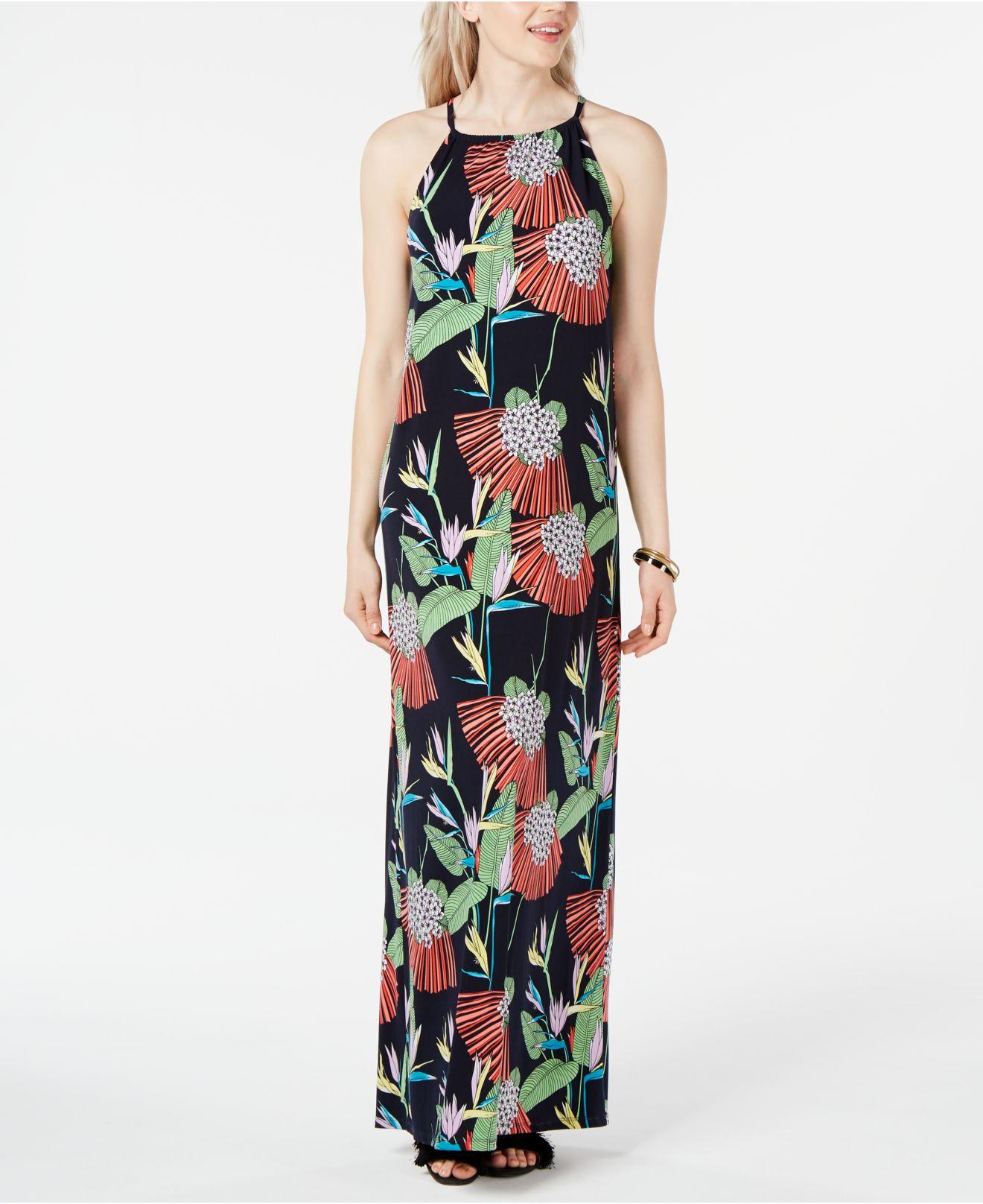 Trina Turk Trina Floralprint Maxi Dress Lyst