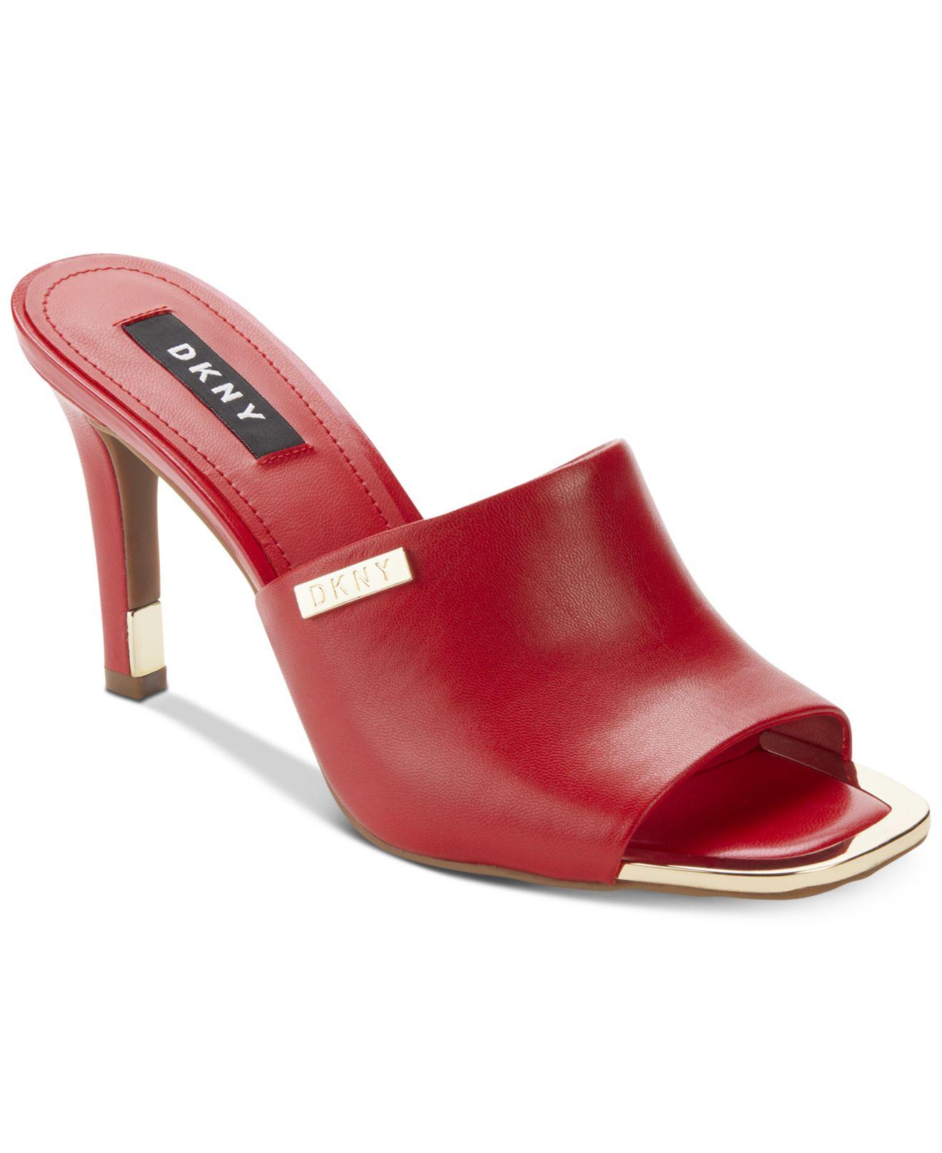 DKNY Bronx Dress Sandals, Created For Macy's in Red - Lyst