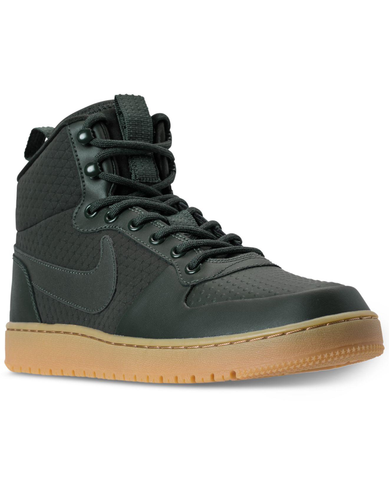 Lyst - Nike Men's Court Borough Mid Winter Outdoor Casual Sneakers From ...