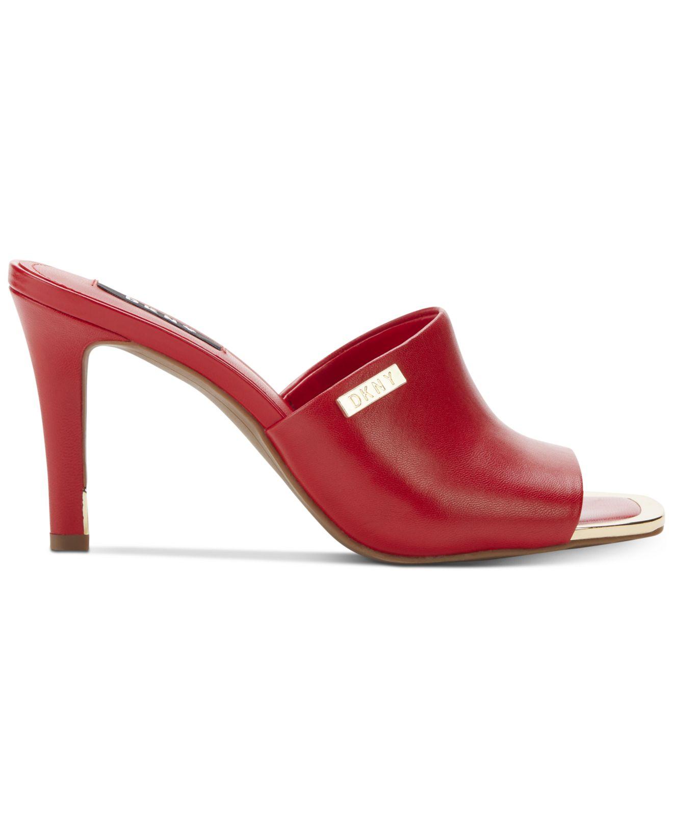 DKNY Bronx Dress Sandals, Created For Macy's in Red - Lyst