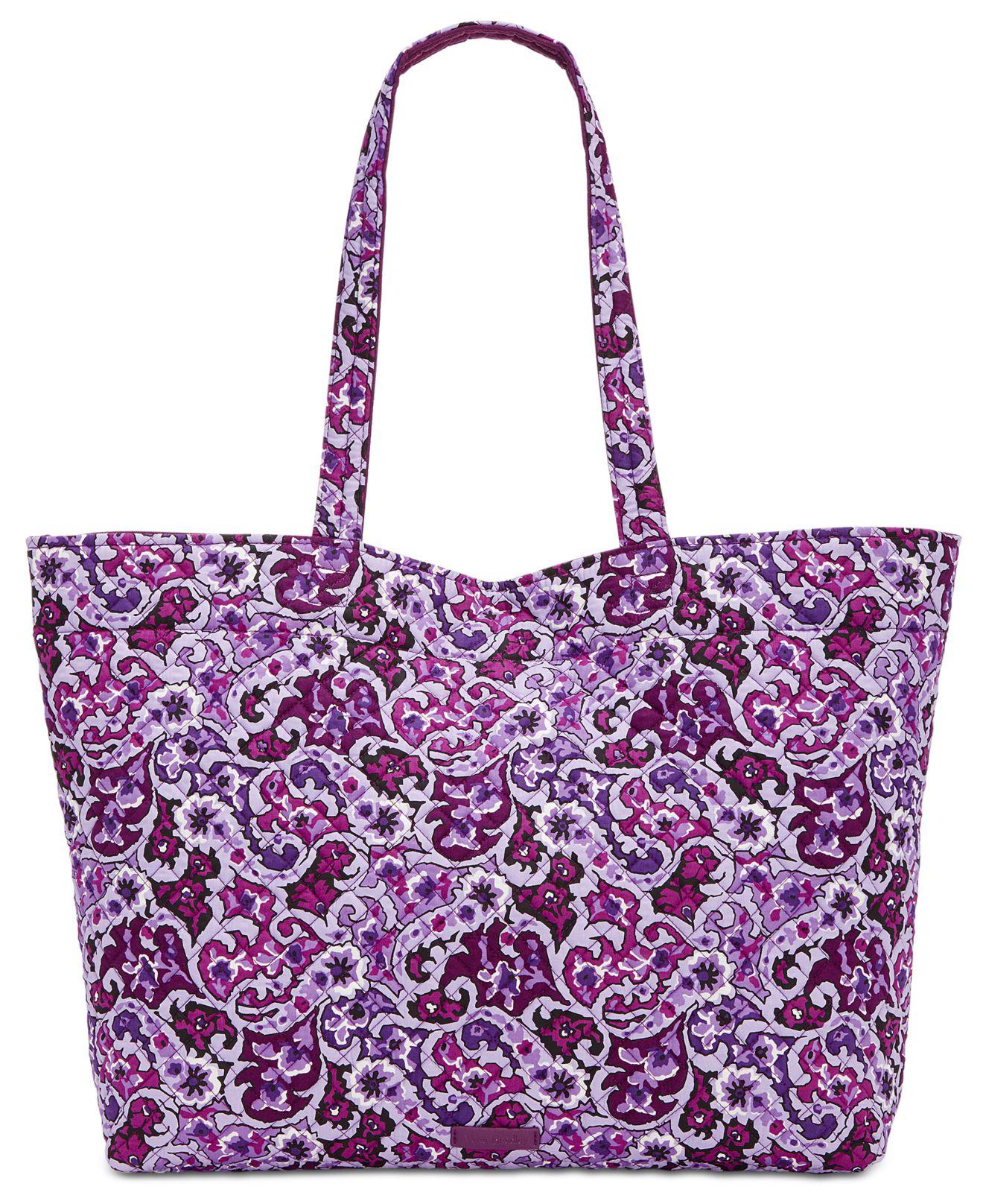 Lyst - Vera Bradley Iconic Grand Extra-large Tote in Purple