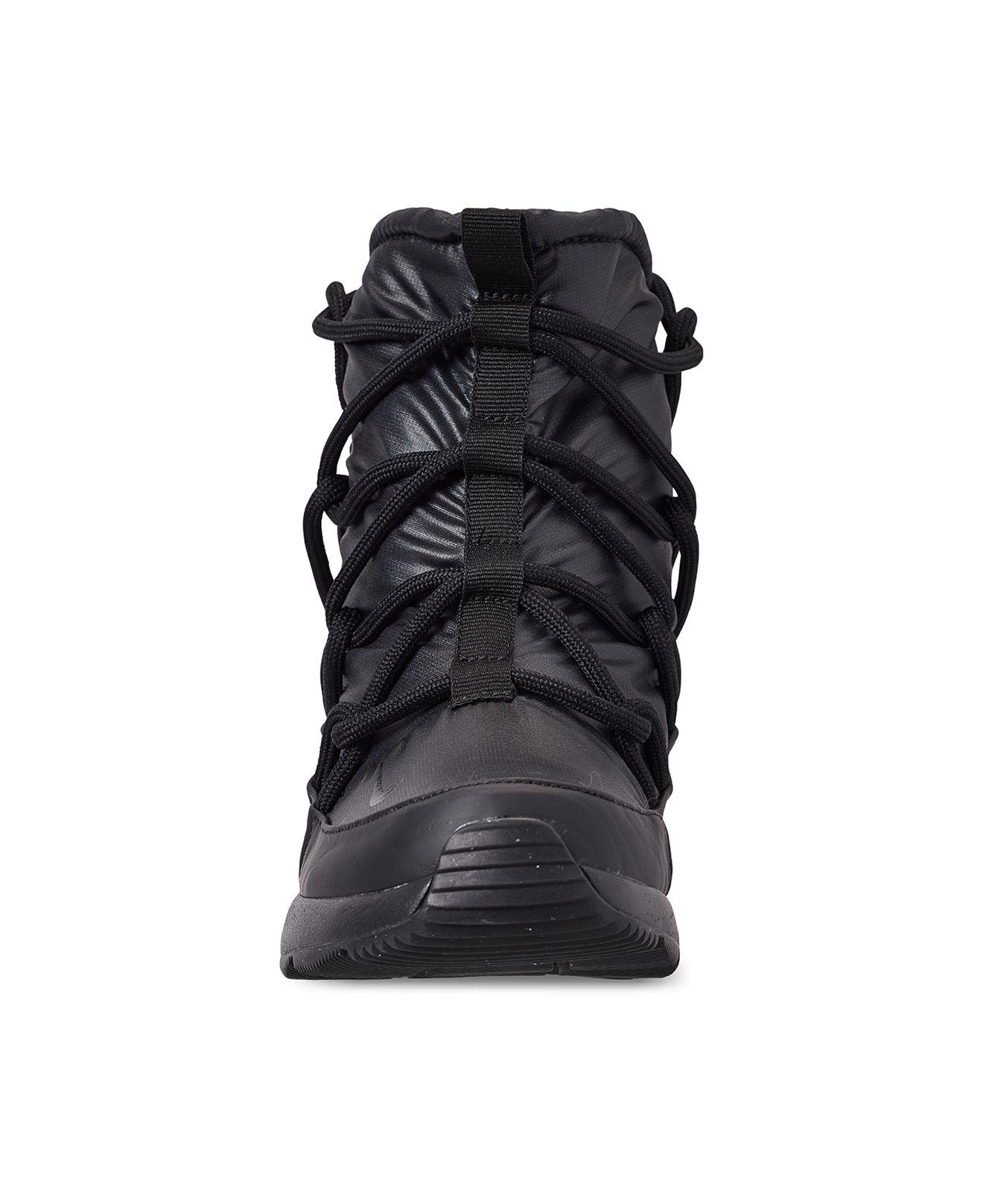 Lyst - Nike Tanjun High Rise High Top Sneaker Boots From Finish Line in ...