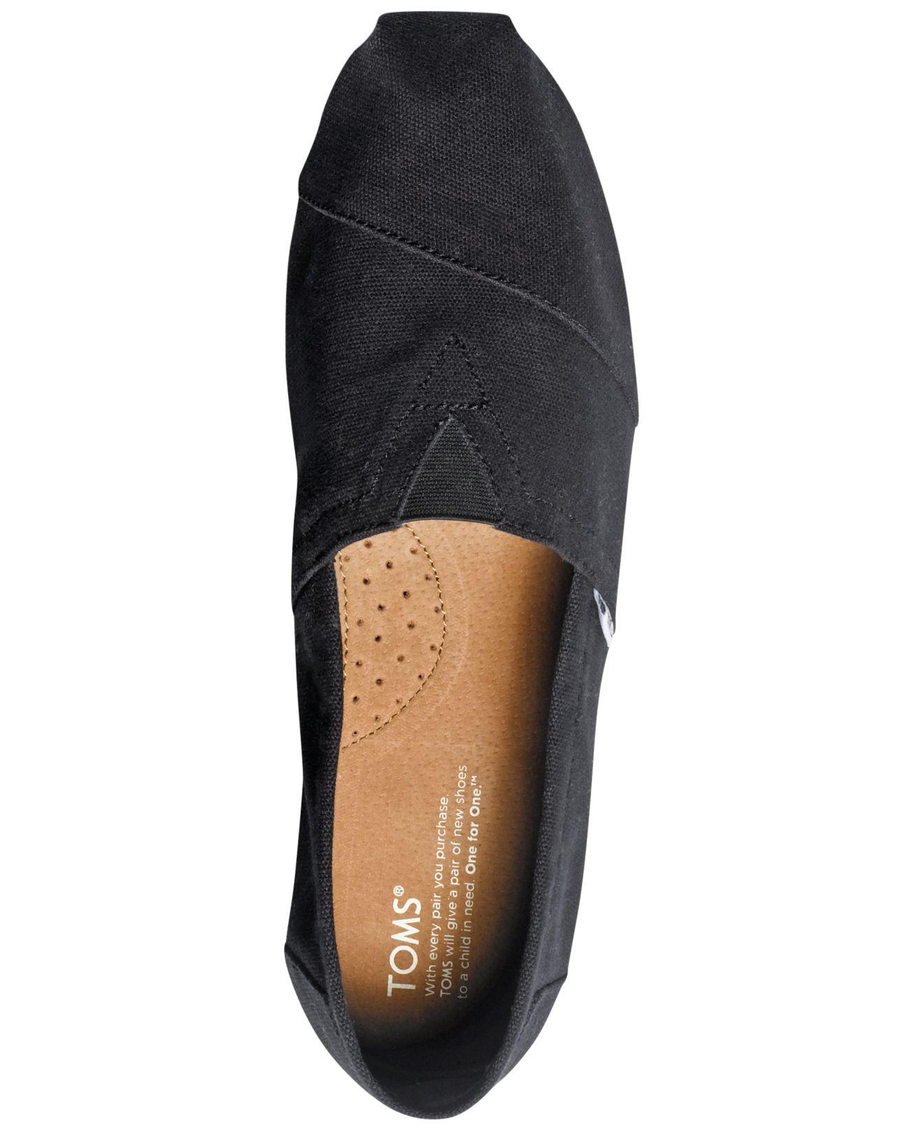 toms slip on flats