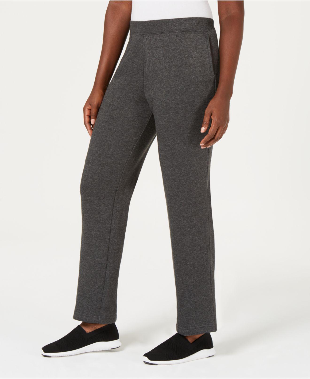 macys petite sweatpants