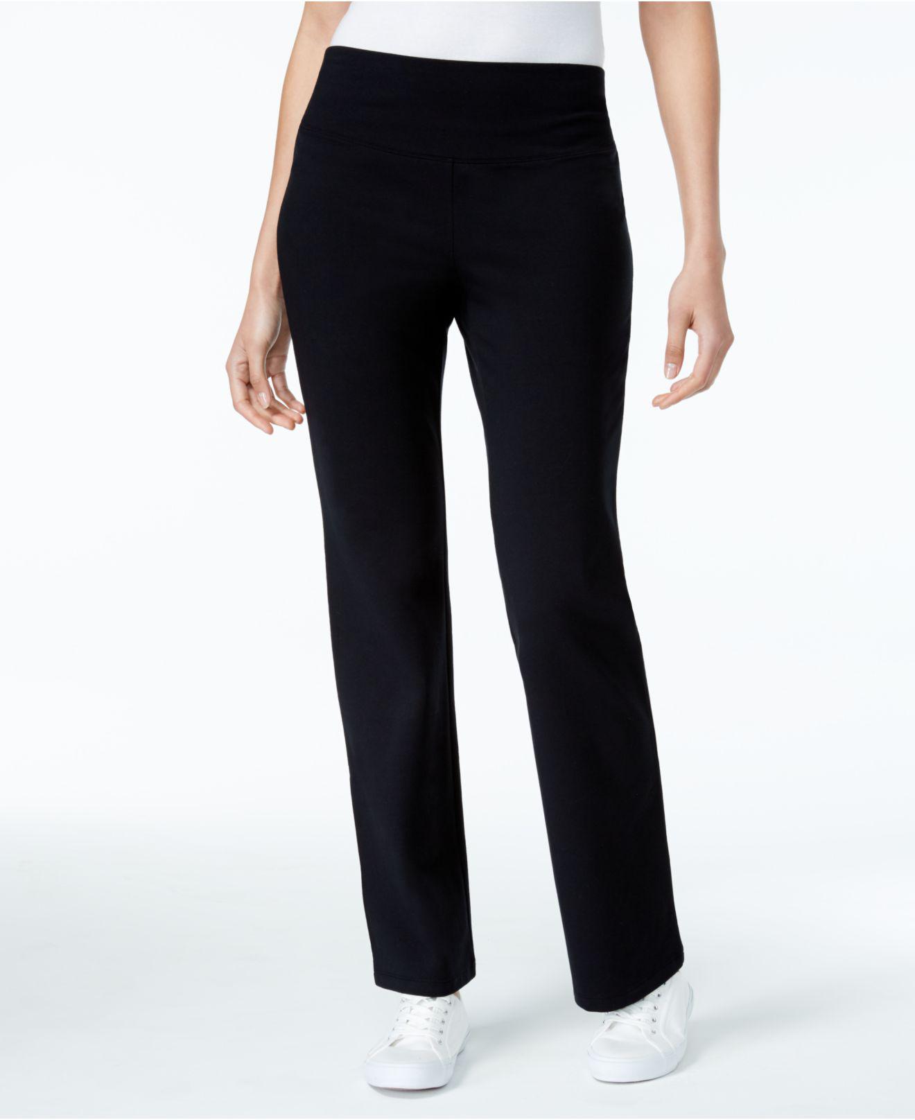 style & co black pants