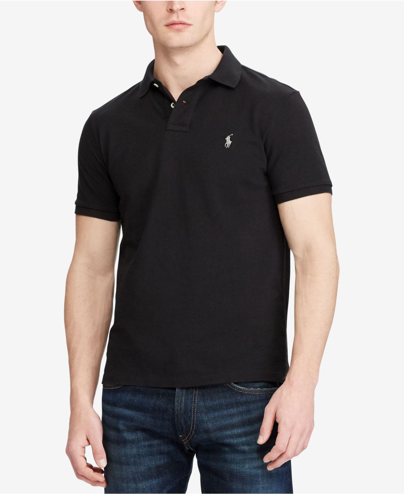polo ralph lauren black polo shirt