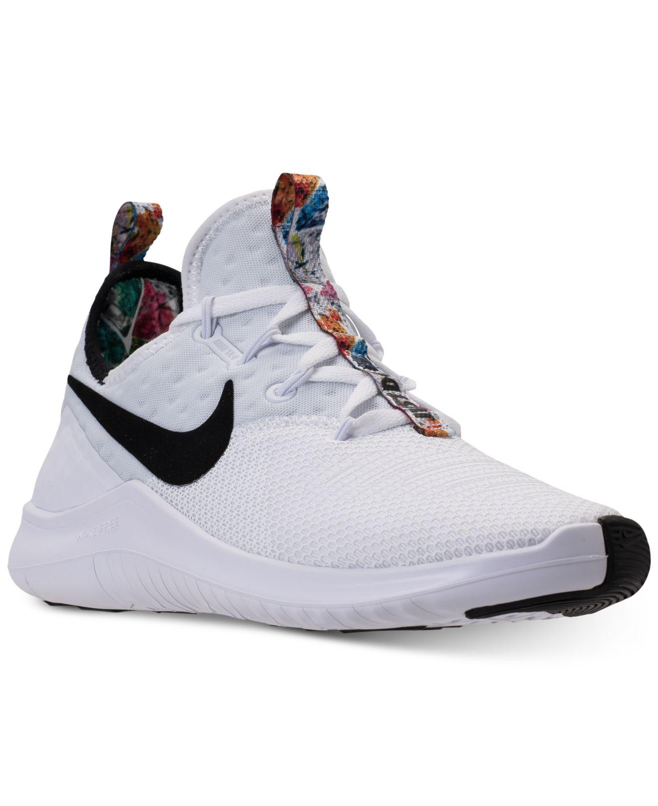Lyst - Nike Free Tr 8 Print Training Sneakers From Finish Line in ... Nike. Men's White Free Tr 8 Print Training Sneakers From Finish Line