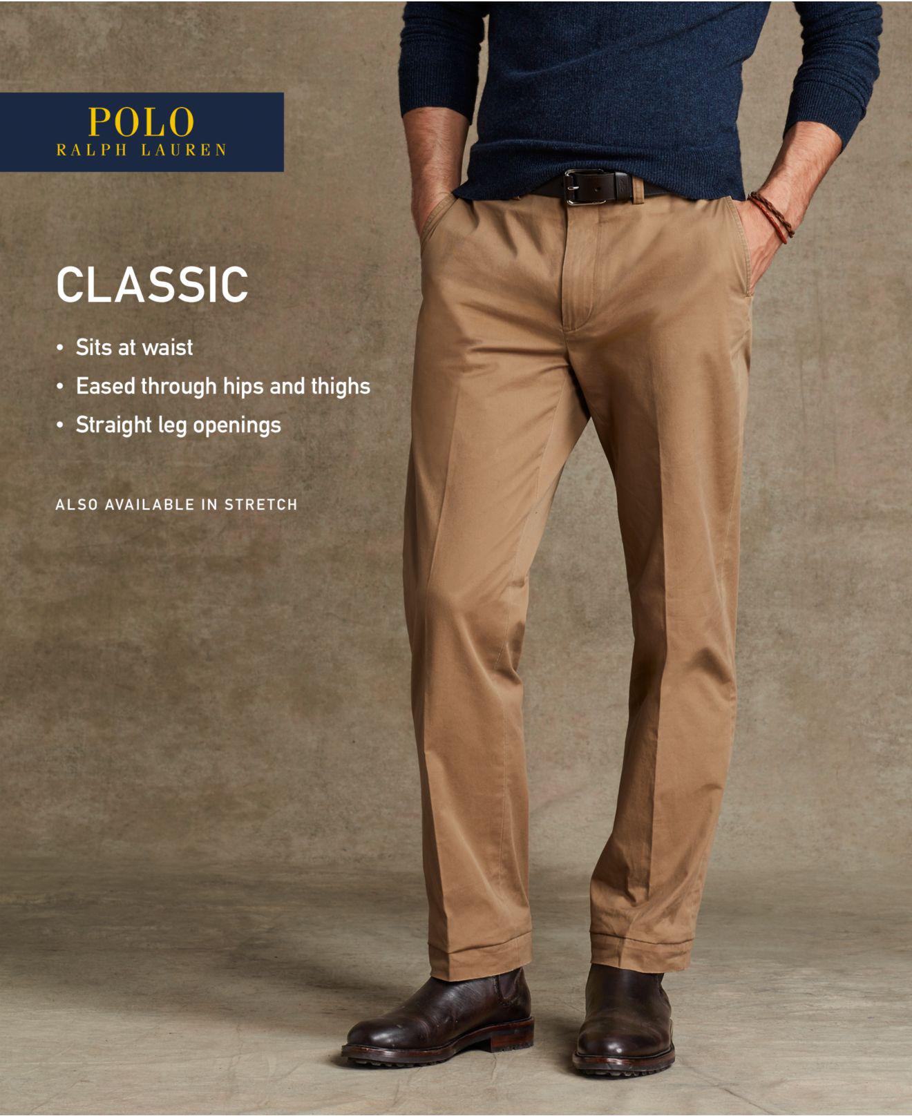 polo chino pants classic fit