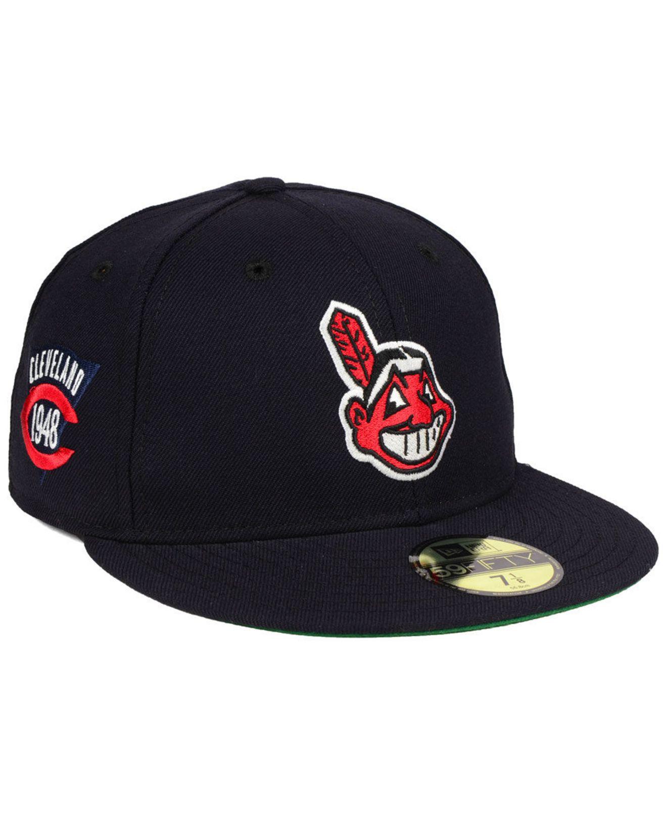 retro cleveland indians hat