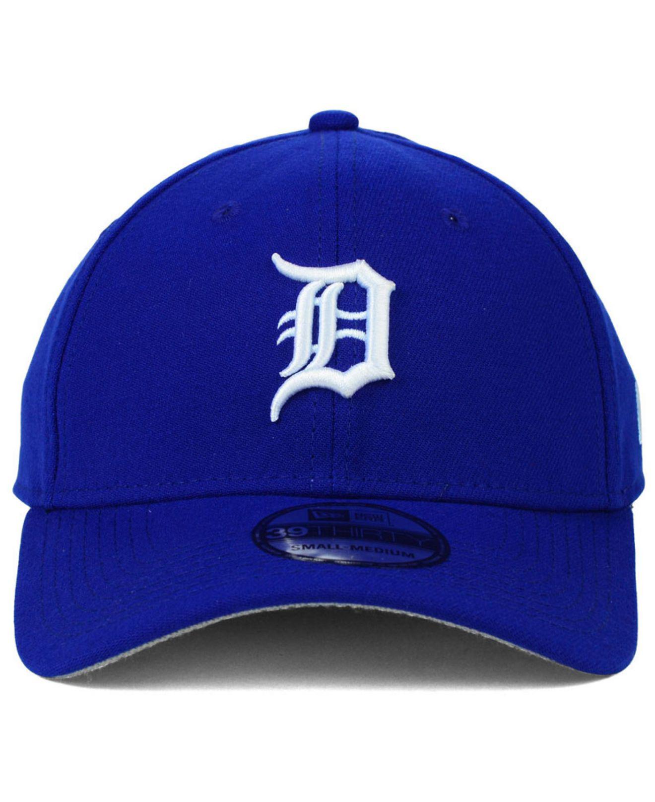 royal blue detroit tigers hat