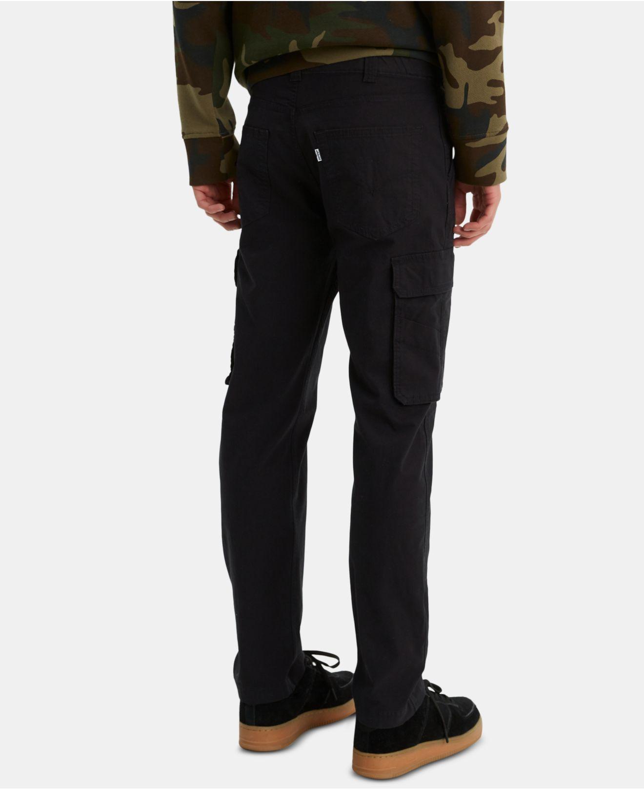 men's tapered cargo pants