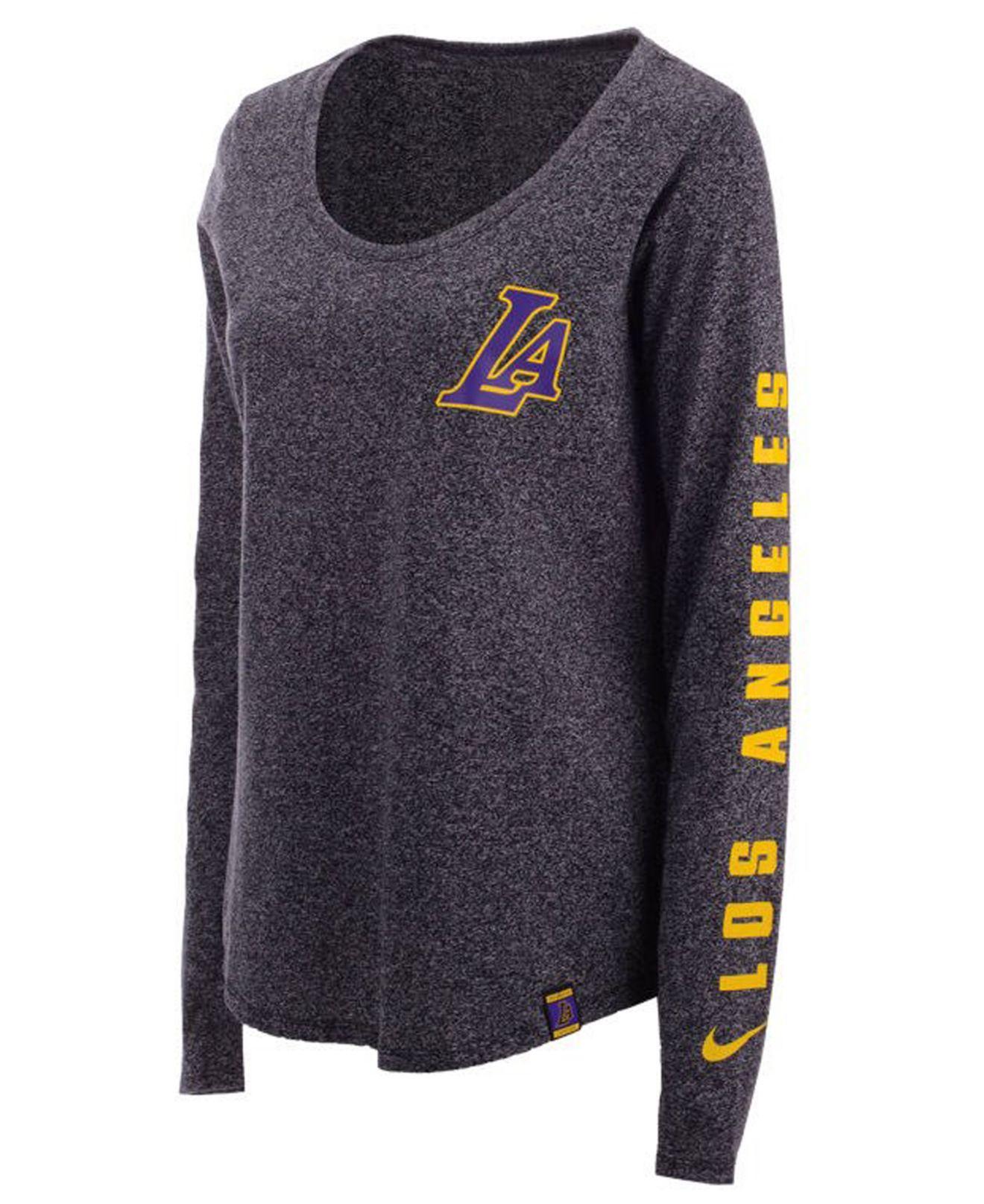 nike lakers long sleeve