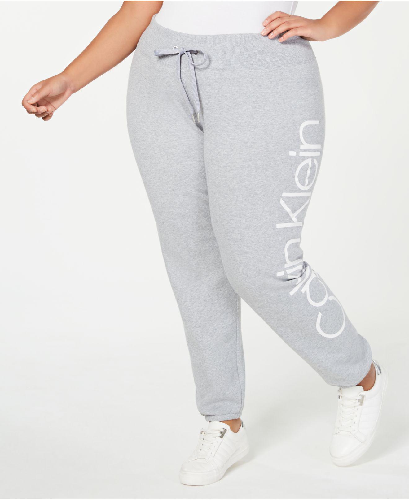 calvin klein grey joggers