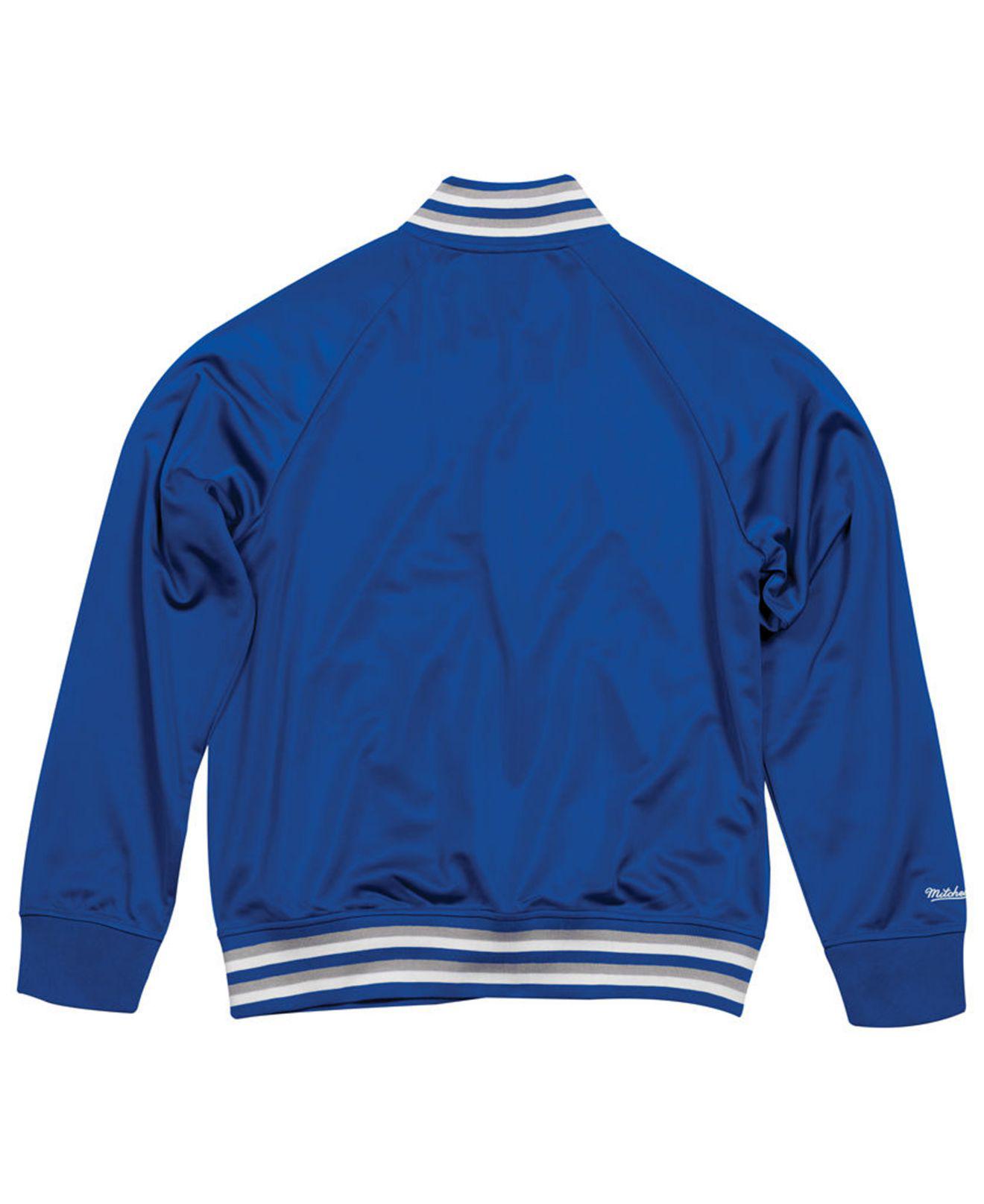 Mitchell & Ness Los Angeles Dodgers Top Prospect Track Jacket in Blue