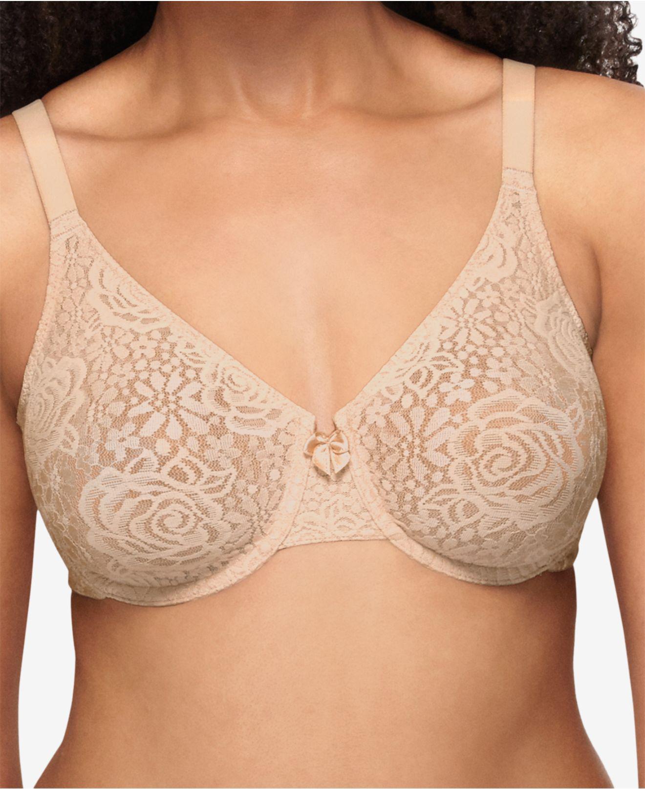 Lyst Wacoal Halo Lace Molded Underwire Bra 851205 In Natural Save 8 7595