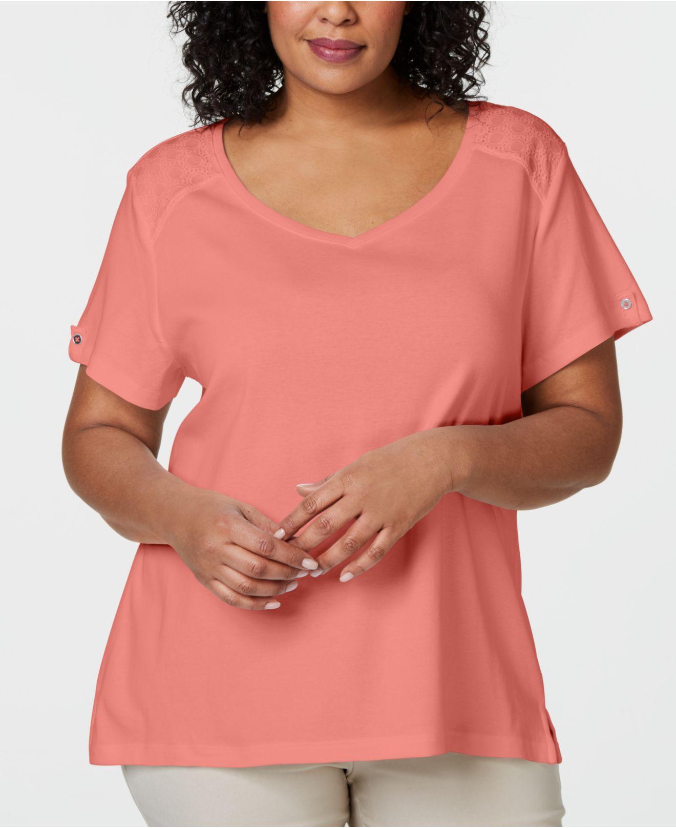 karen smith pink shirt