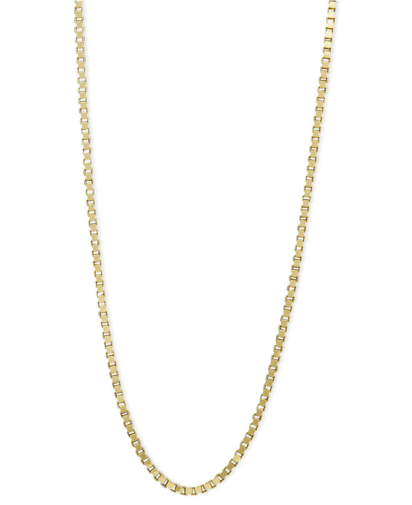 Lyst - Macy'S 14k Gold Chain in Metallic