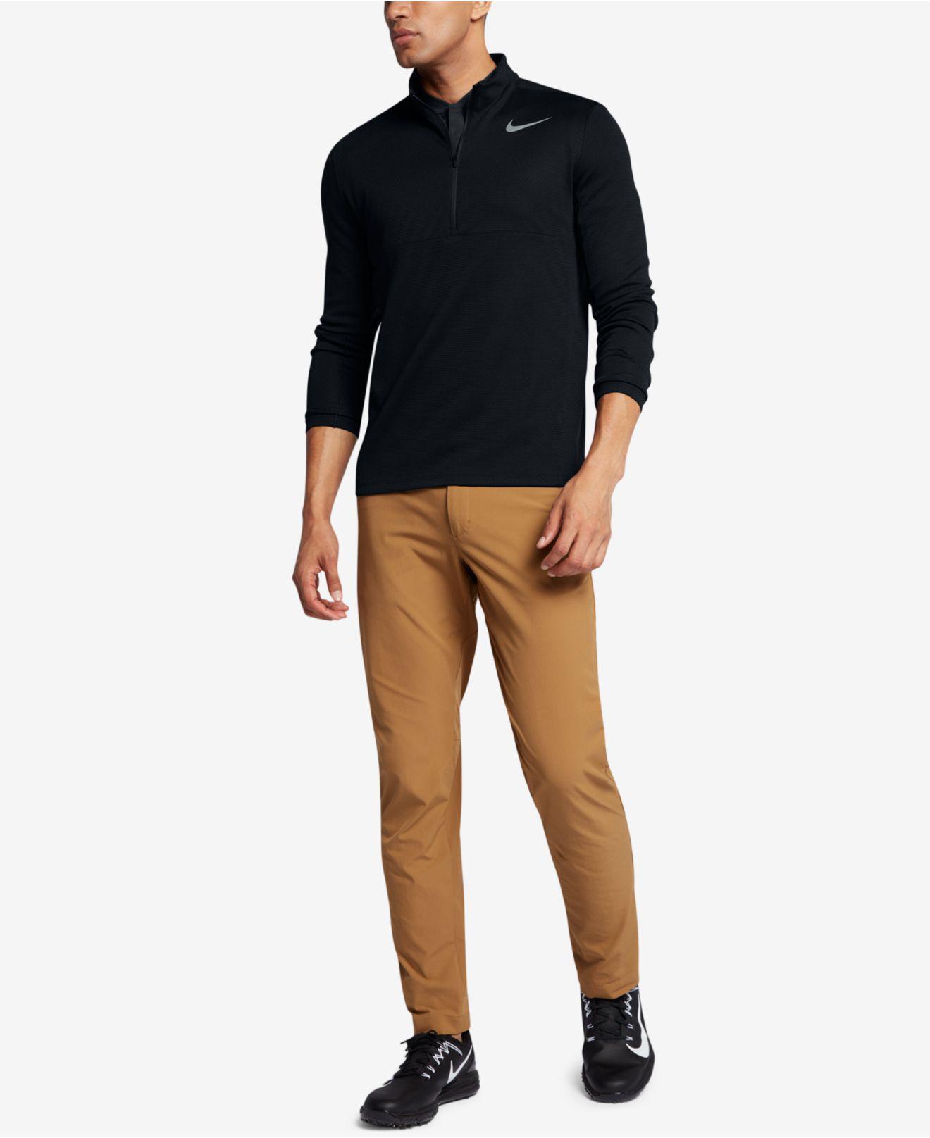 nike aeroreact golf half zip