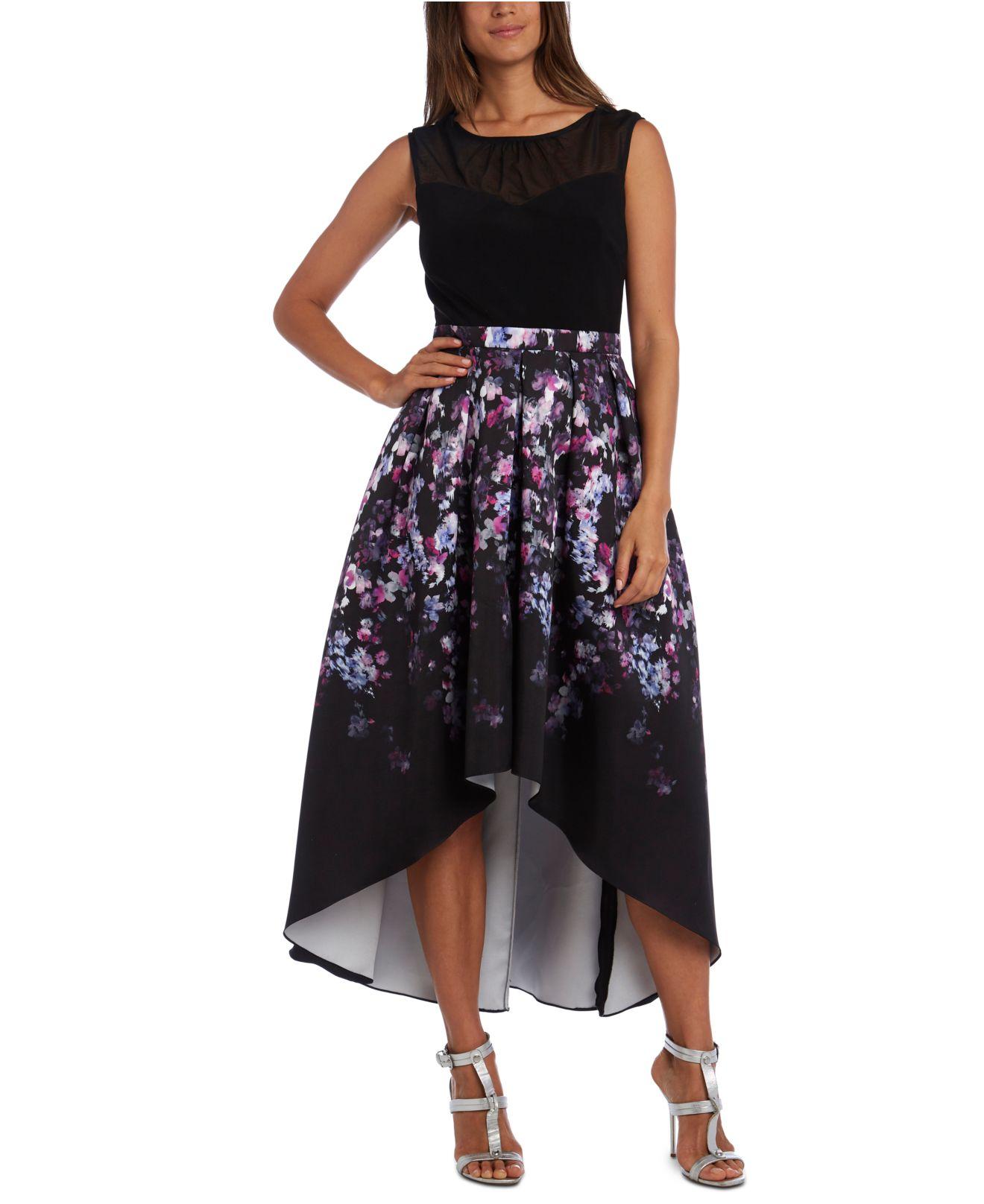 r and m richards high low dress