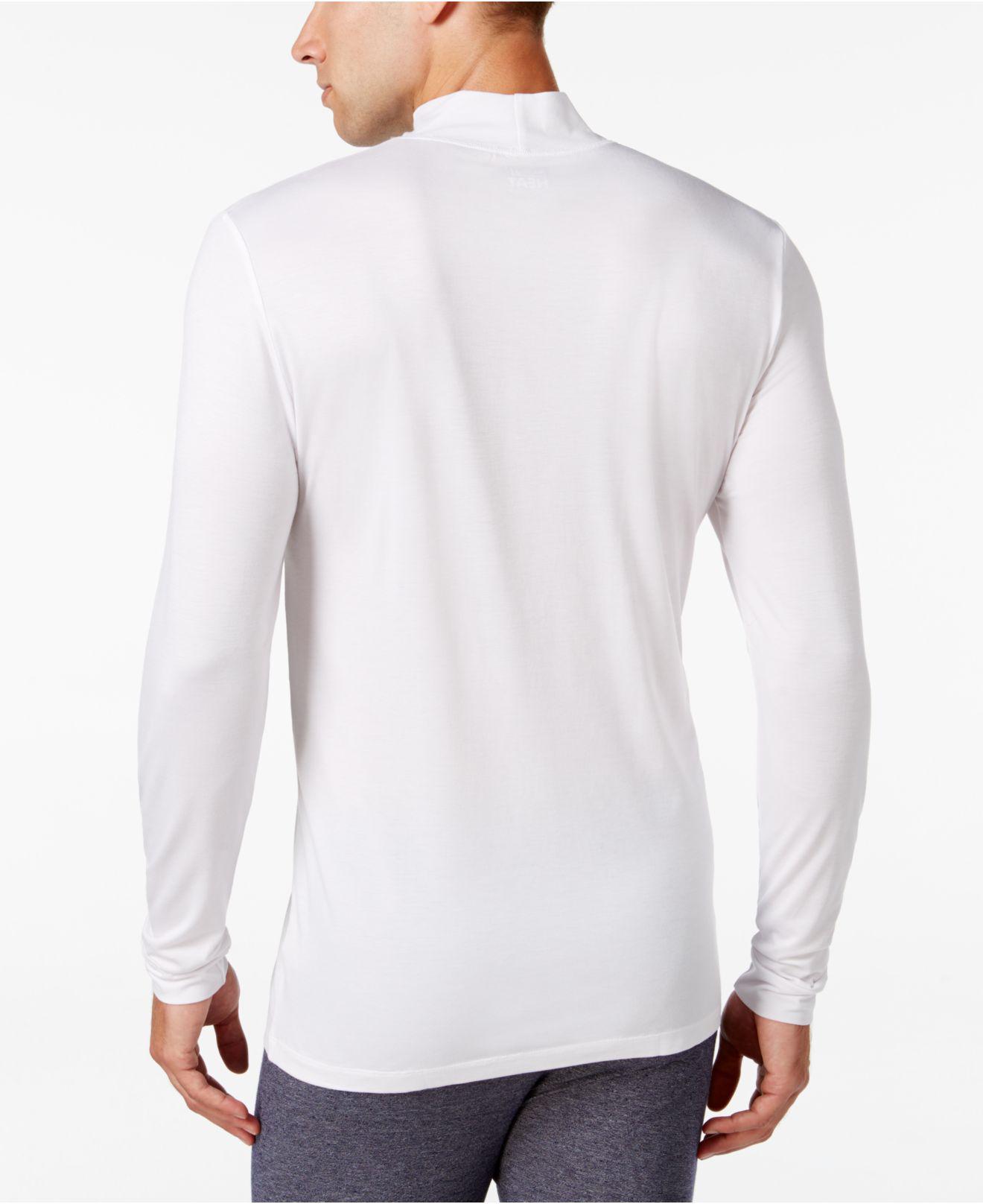 white mock turtleneck