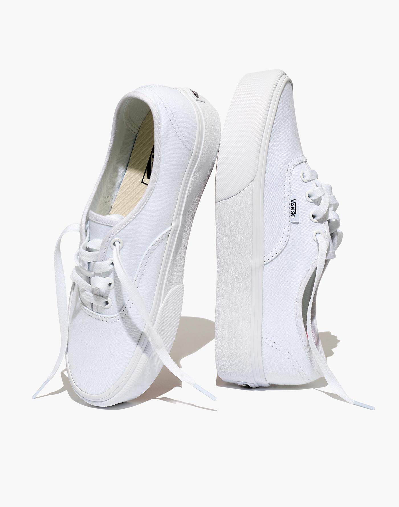 Madewell Vans® Unisex Authentic Platform 2.0 Laceup Sneakers In White
