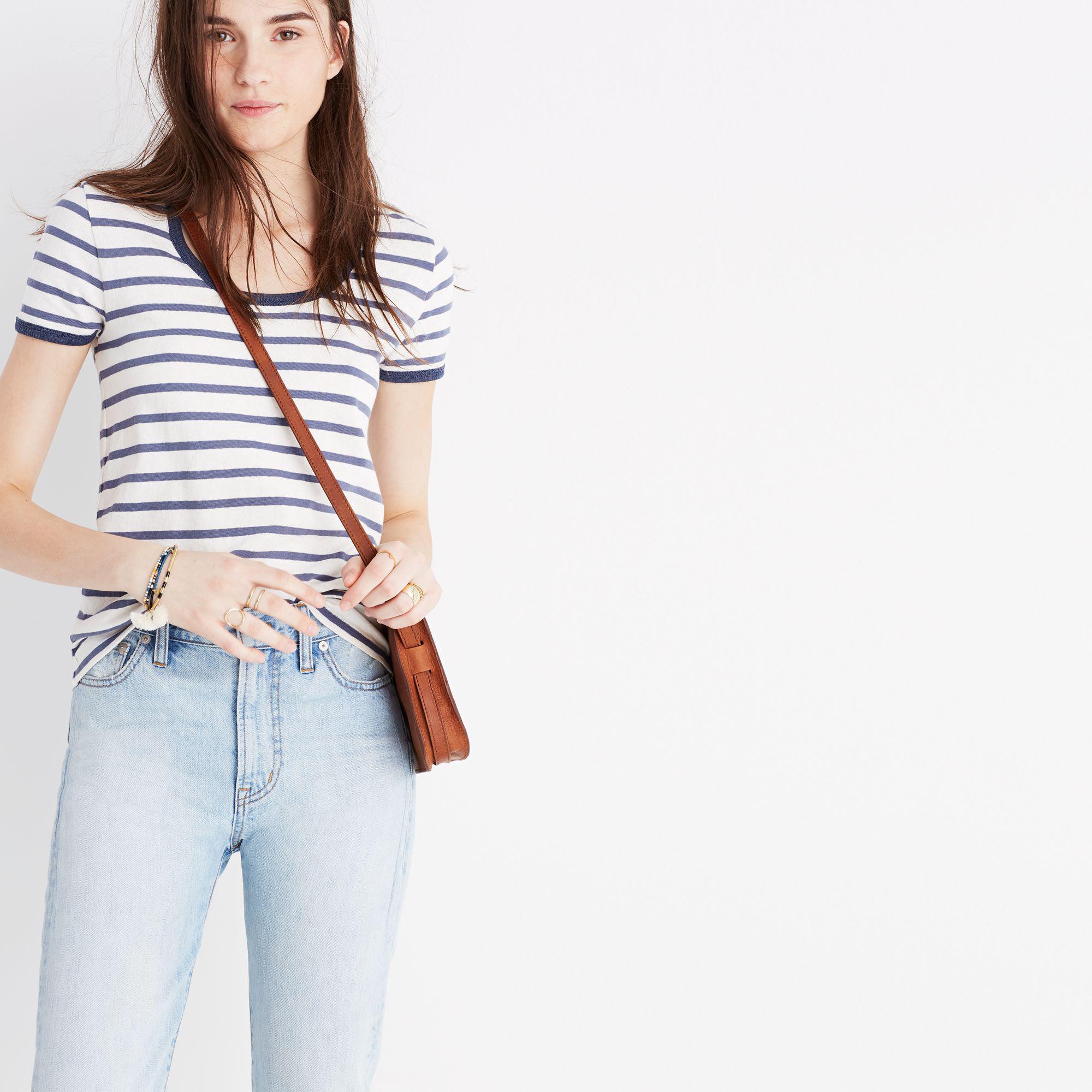 Lyst Madewell The Simple Crossbody Bag In Brown Madewell Brown The Simple Crossbody Bag Lyst View Fullscreen