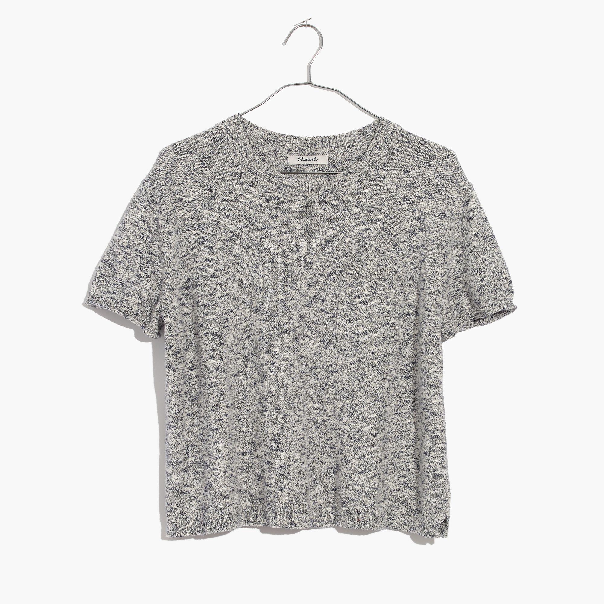 Lyst - Madewell Pocket Tee Sweater in Gray