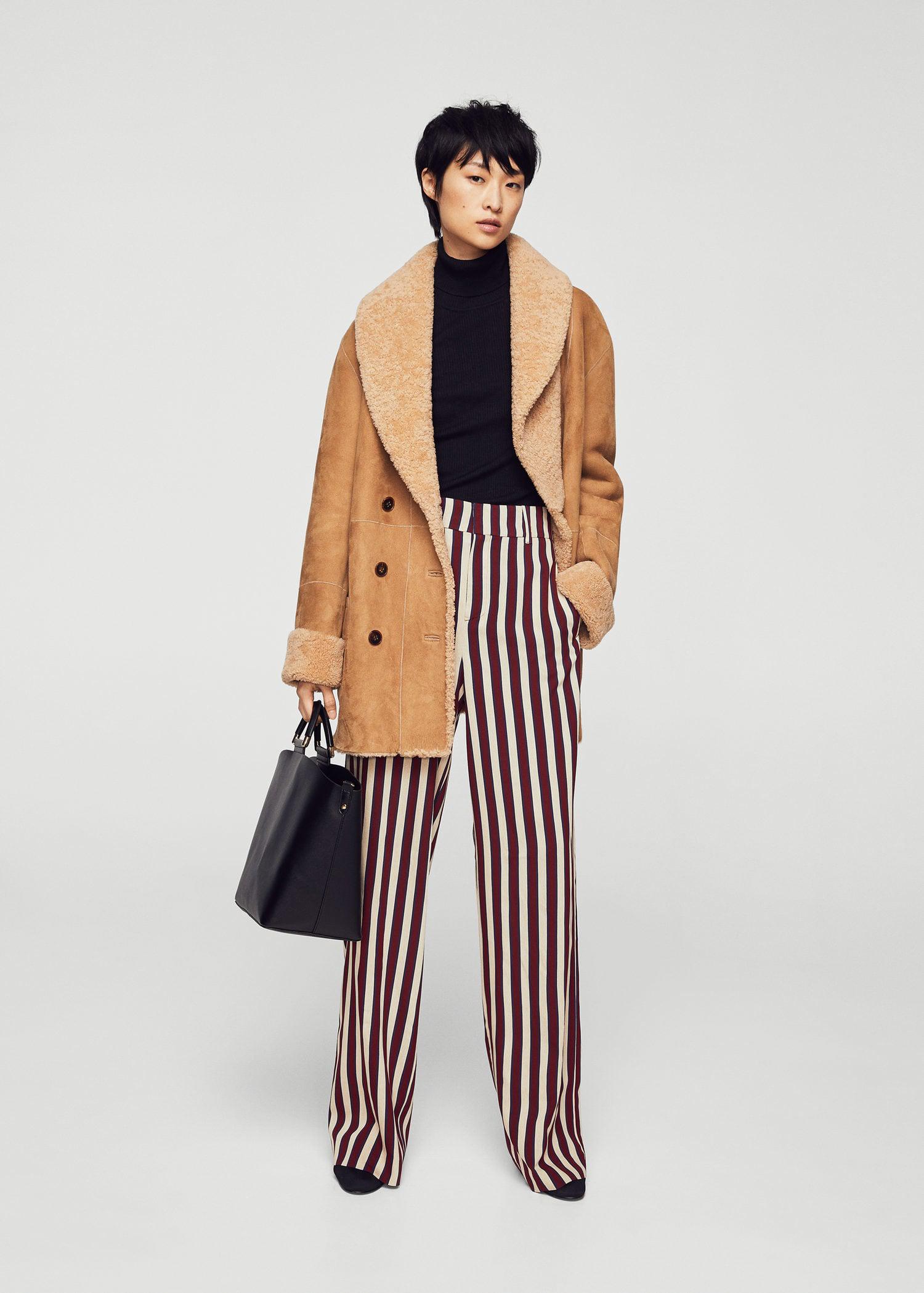 striped palazzo trousers