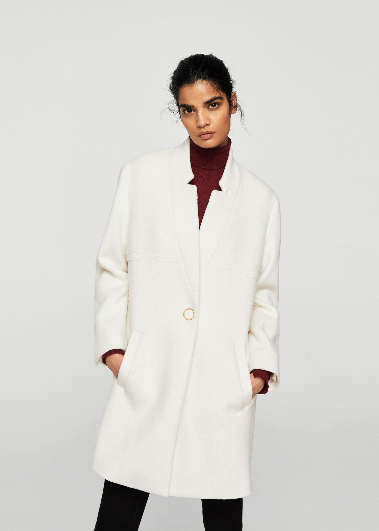 Белое Пальто Купить В Интернет Магазине